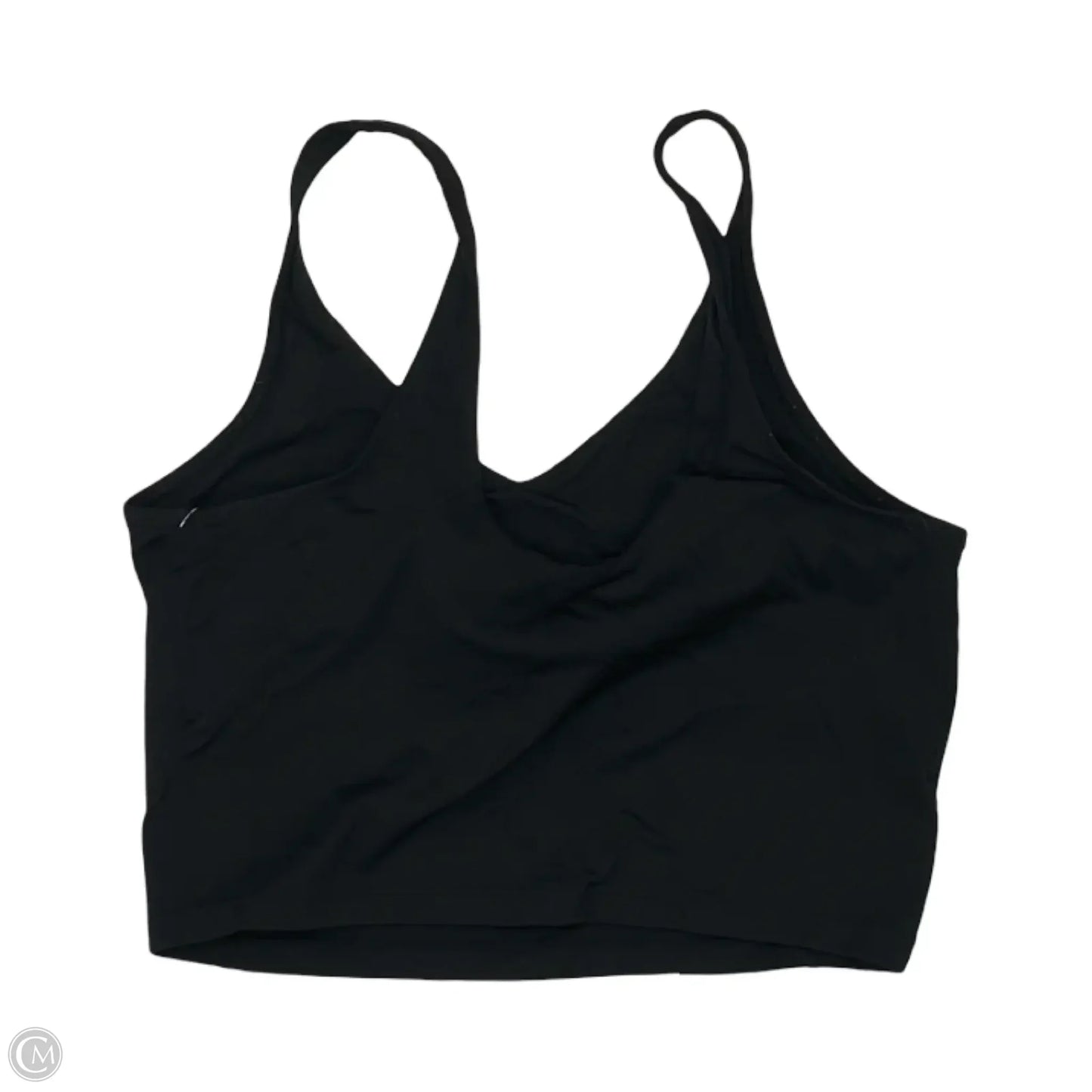 Athletic Tank Top By Clothes Mentor In Black, Size: L