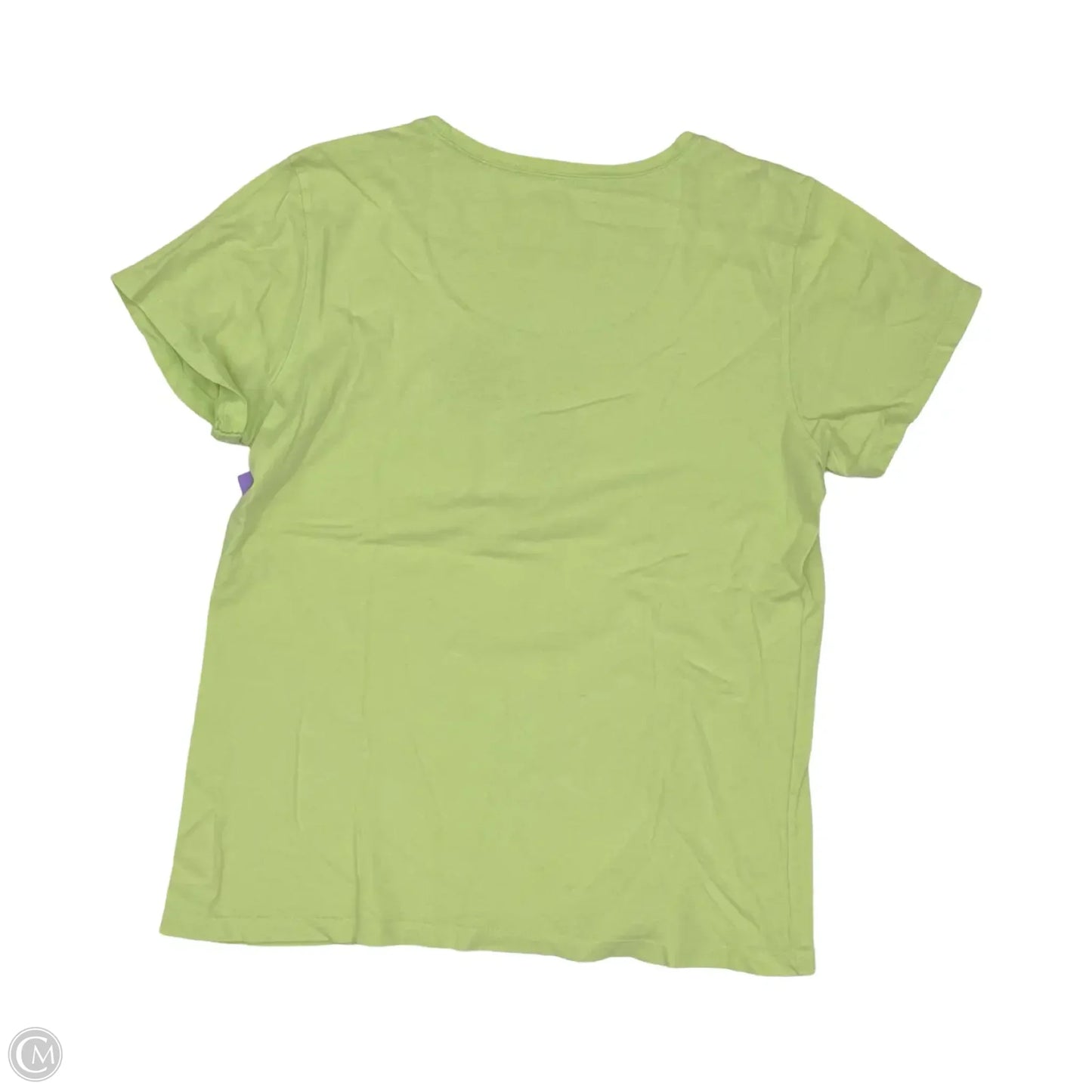 Top Short Sleeve By Life Is Good In Green, Size: L
