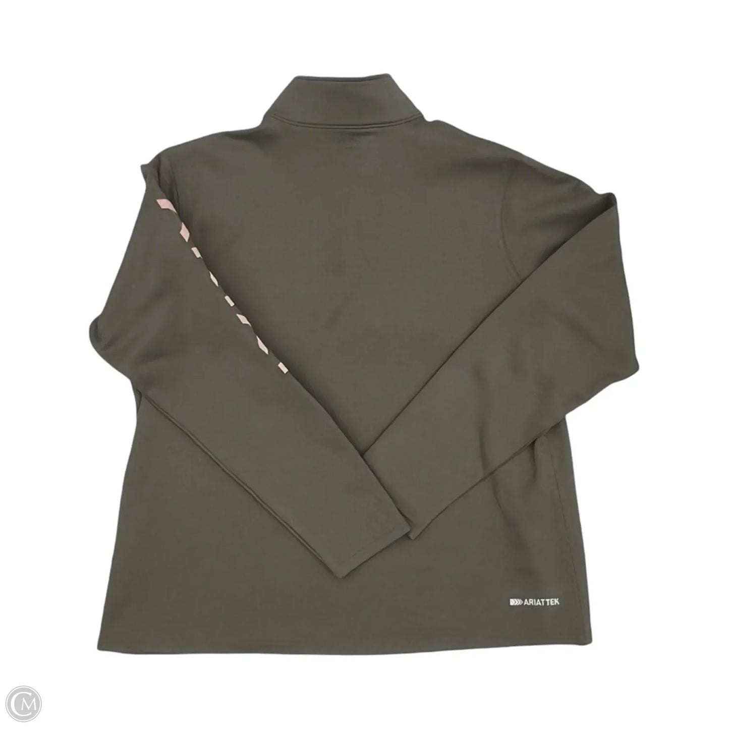 Sweatshirt Collar By Ariat In Grey, Size: Xl