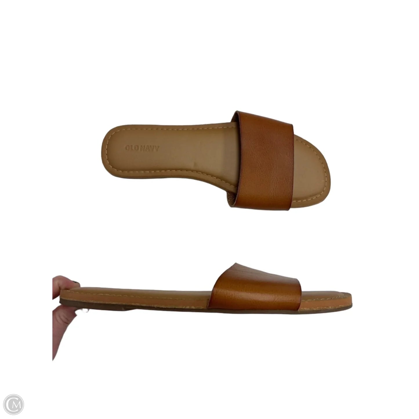 Sandals Flats By Old Navy In Tan, Size: 9