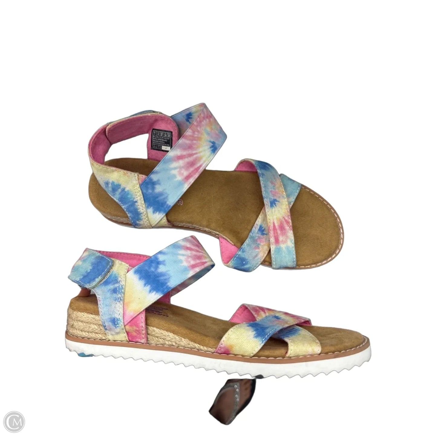 Sandals Flats By Bobs In Tan, Size: 7