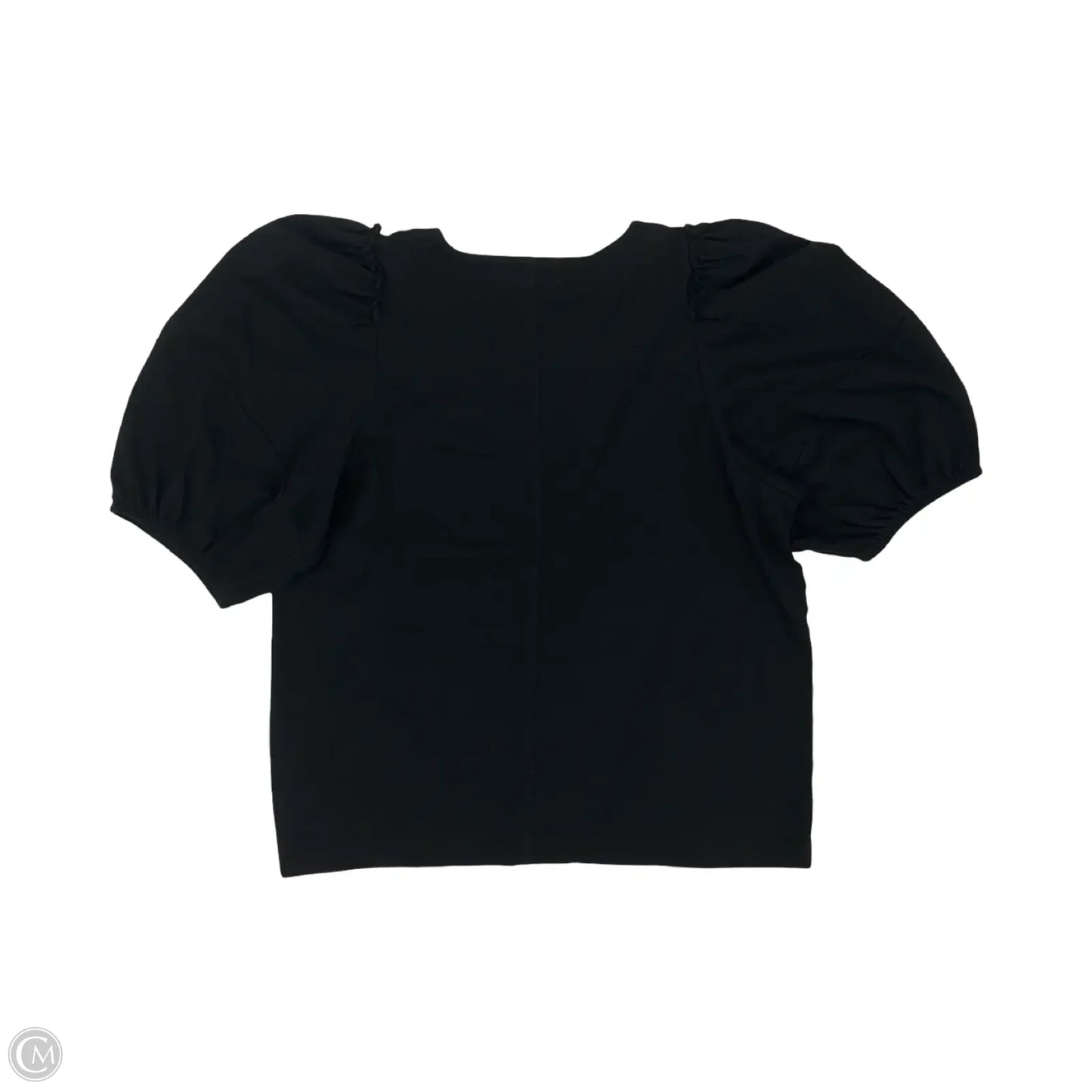 Top Short Sleeve By Madewell In Black, Size: L