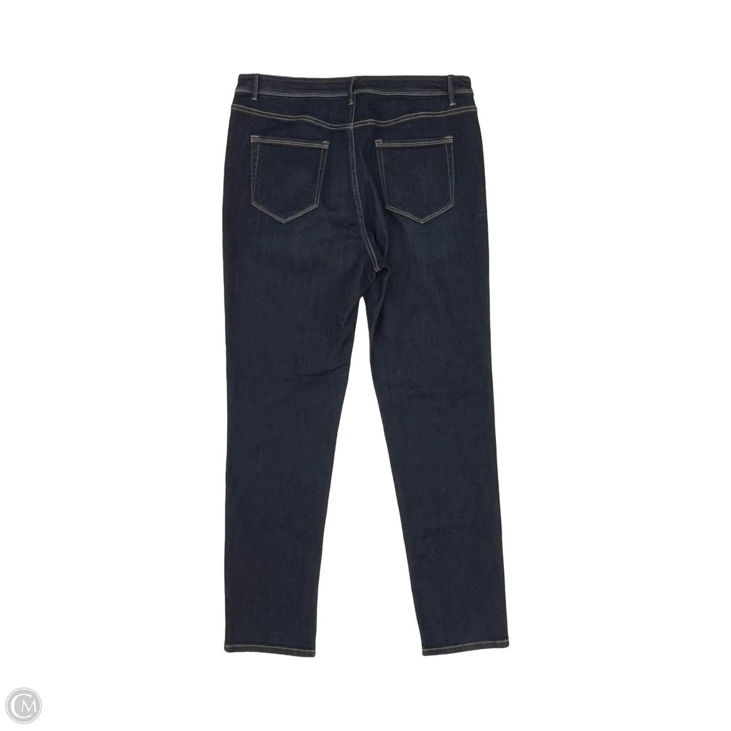 Jeans Straight By J. Jill In Blue Denim, Size: 14