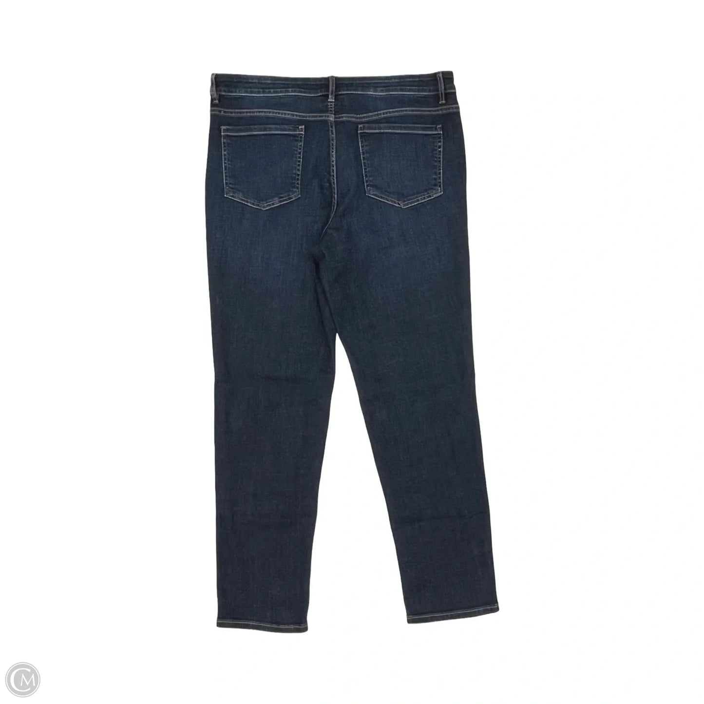 Jeans Straight By J. Jill In Blue Denim, Size: 14
