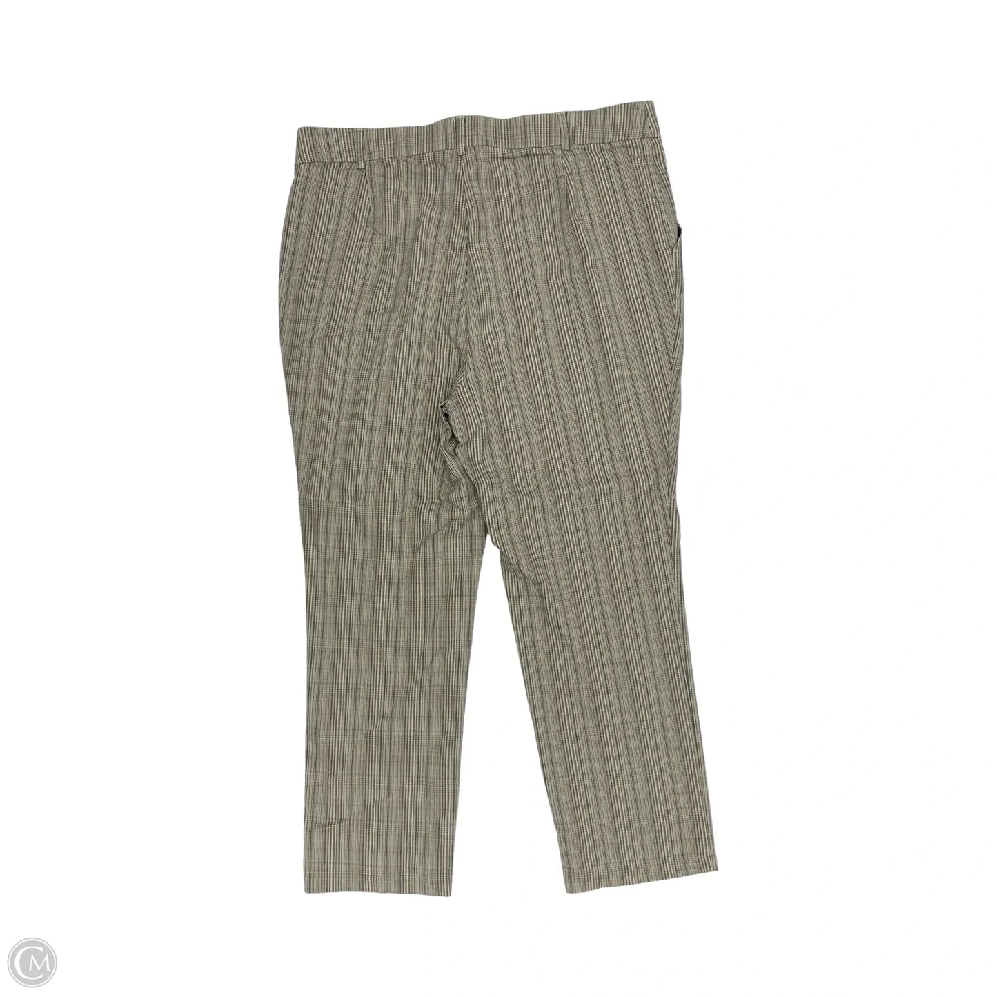 Pants Other By Rafaella In Cream & Grey, Size: 18