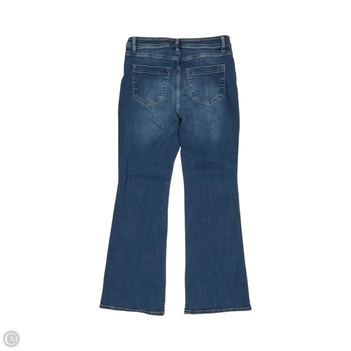 Jeans Flared By J. Jill In Blue Denim, Size: 8