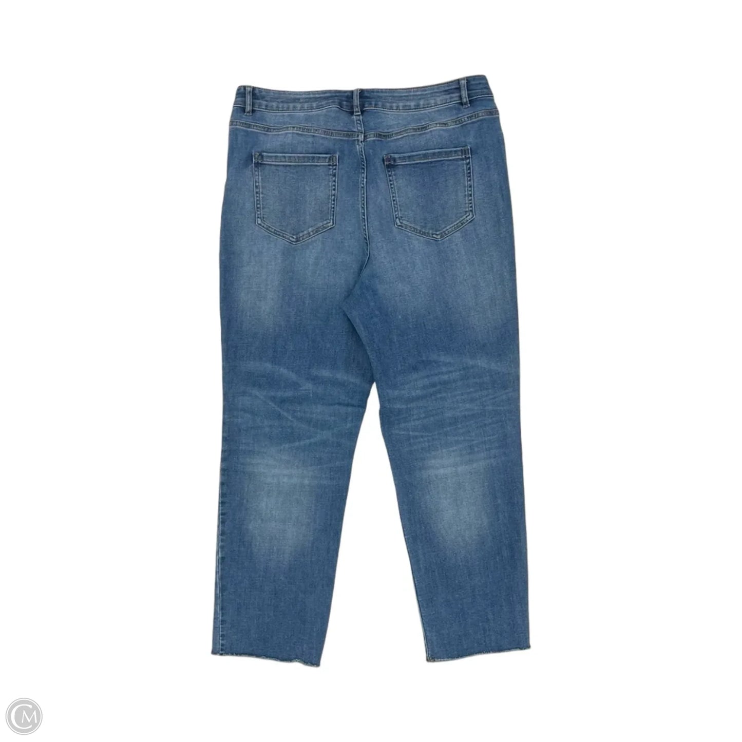 Jeans Straight By J. Jill In Blue Denim, Size: 12
