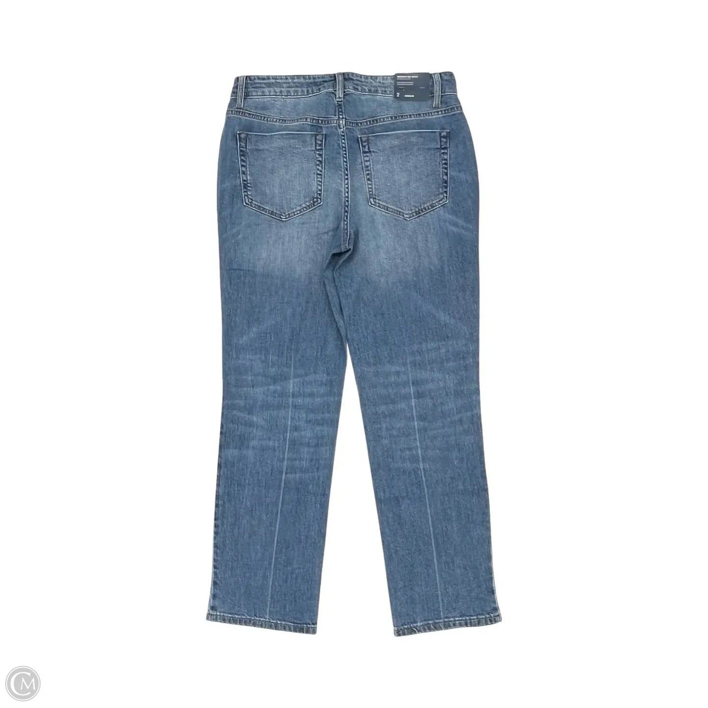 Jeans Straight By J. Jill In Blue Denim, Size: 2