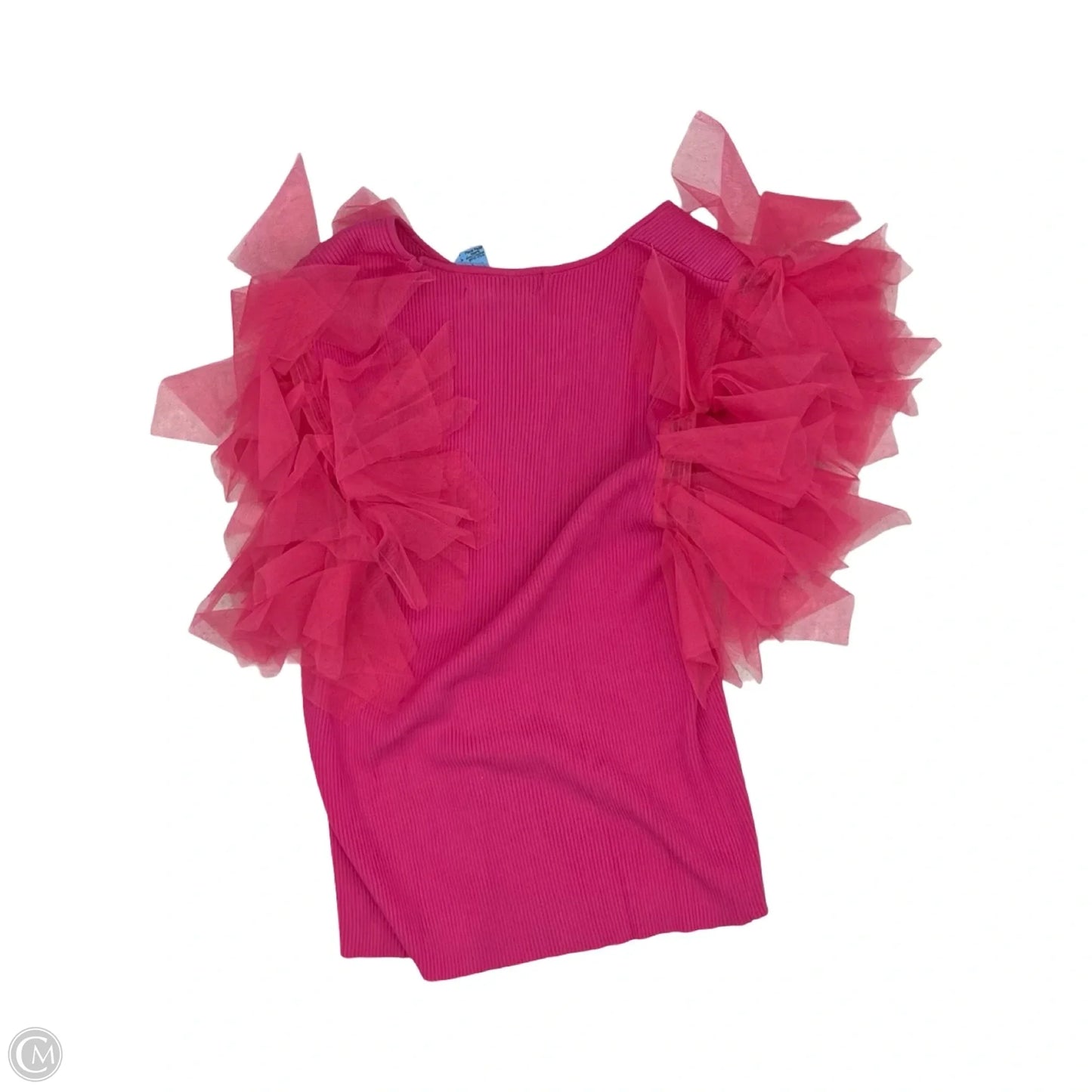 Blouse Short Sleeve By Strut & Bolt In Pink, Size: L