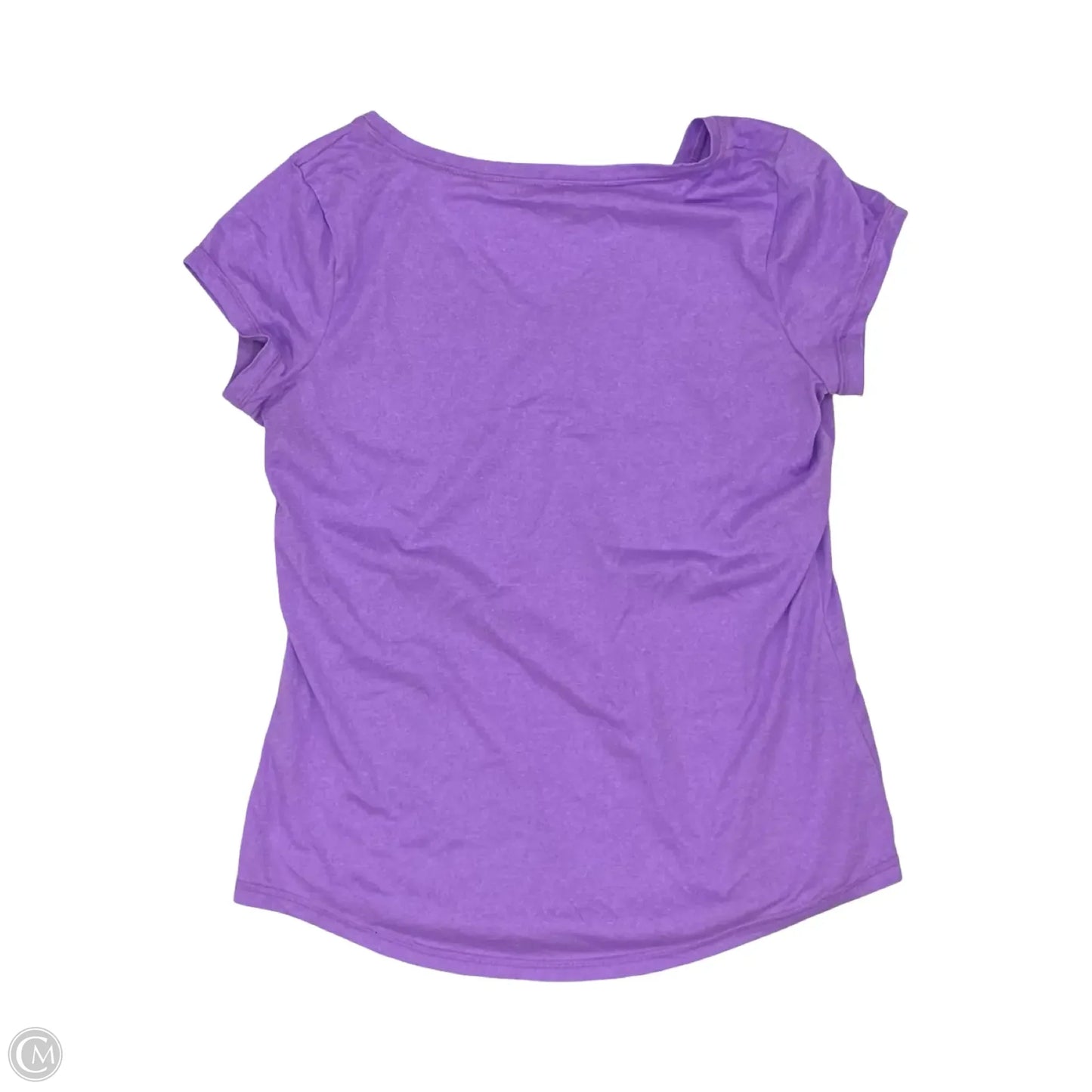 Athletic Top Short Sleeve By Xersion In Purple, Size: M