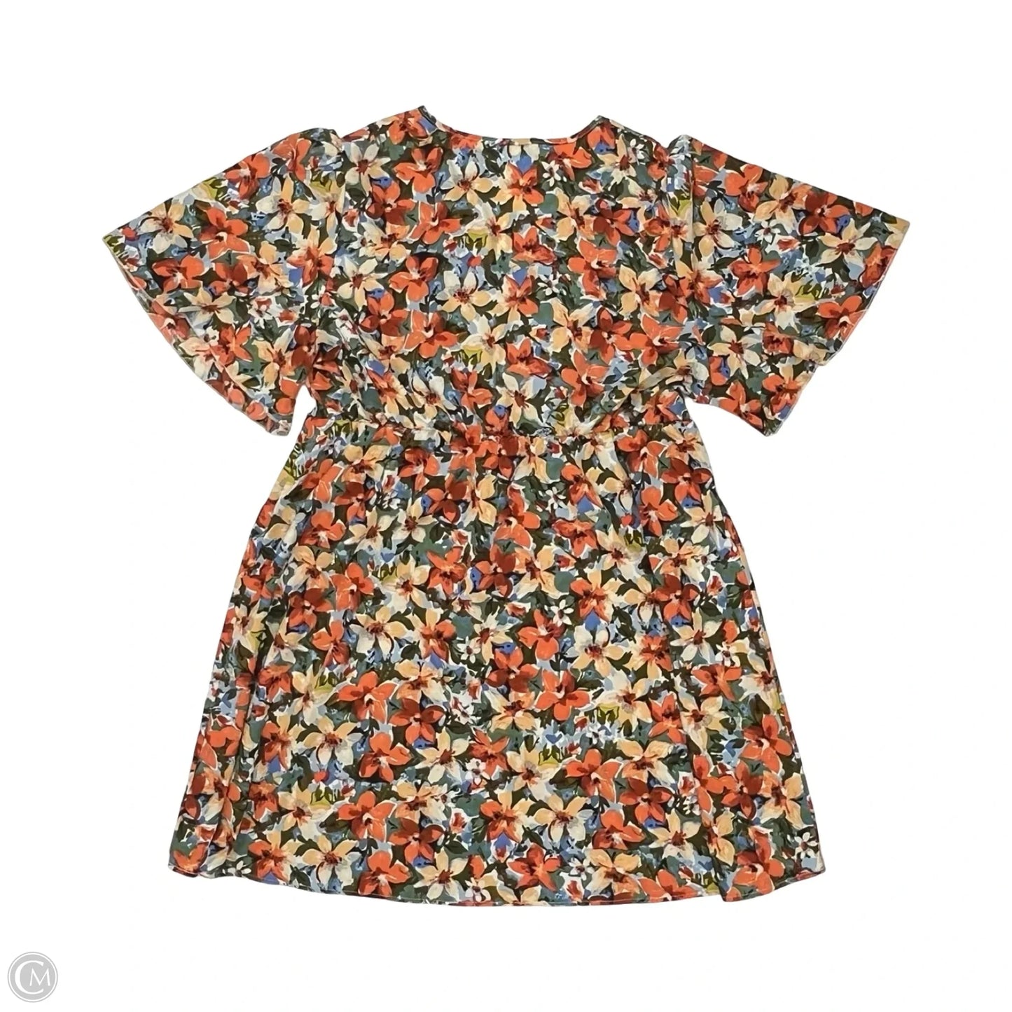 Dress Party Short By Cme In Floral Print, Size: Xxl