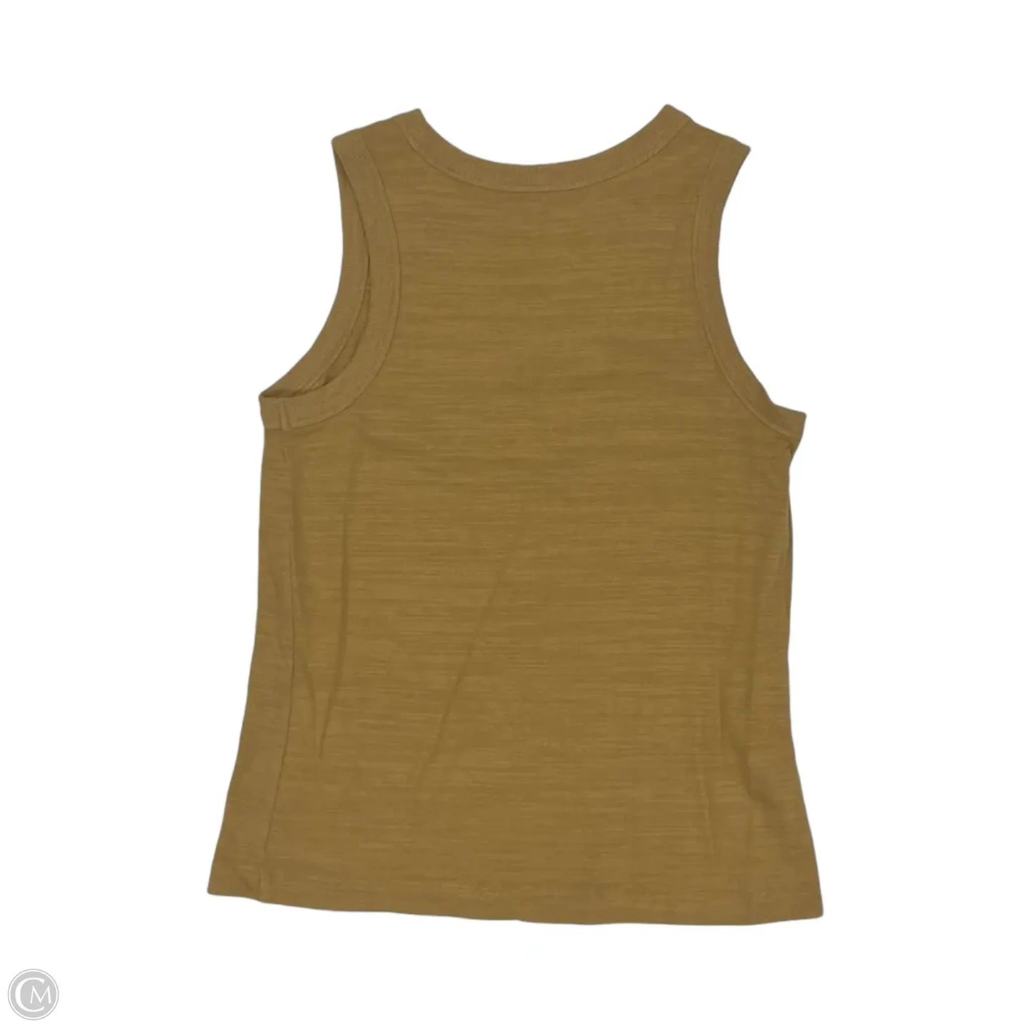 Top Sleeveless By Loft In Tan, Size: S