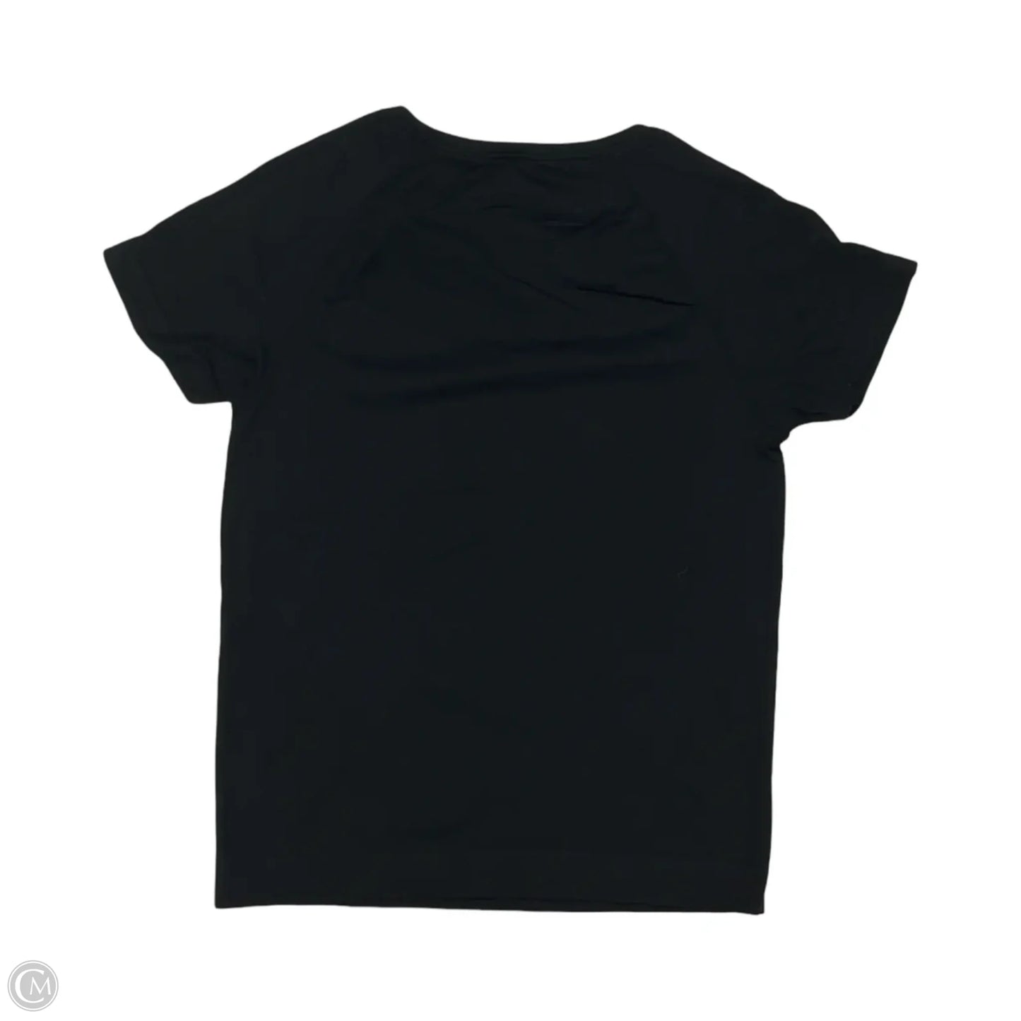 Athletic Top Short Sleeve By Mondetta In Black, Size: M