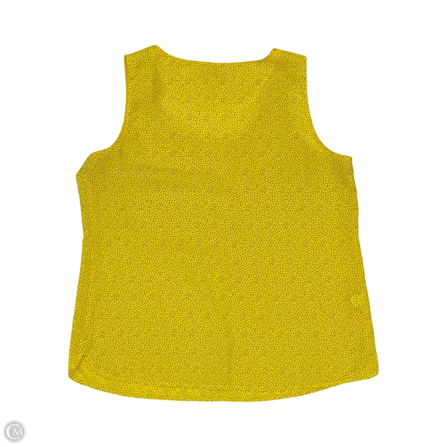 Blouse Sleeveless By Loft In Yellow, Size: L