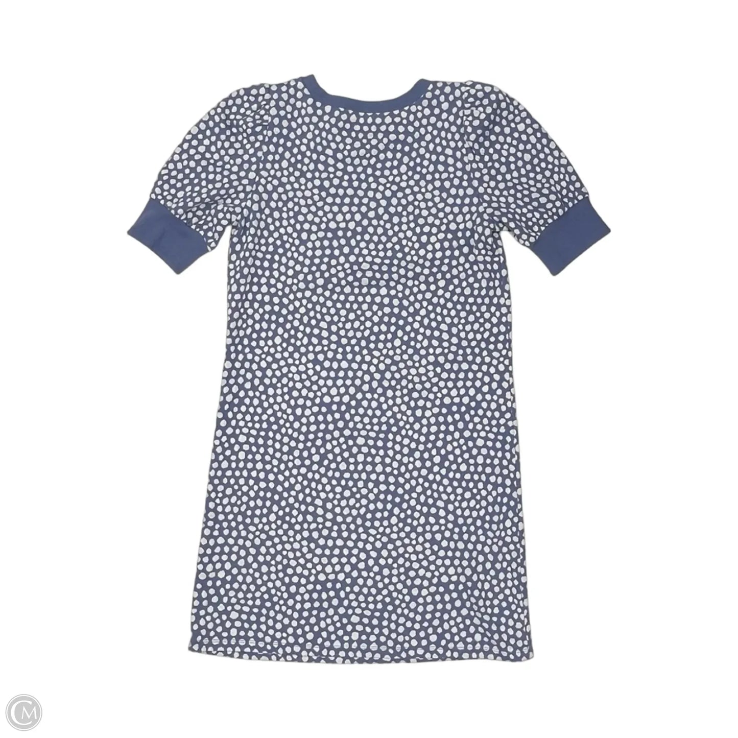 Dress Casual Short By Loft In Blue & White, Size: S