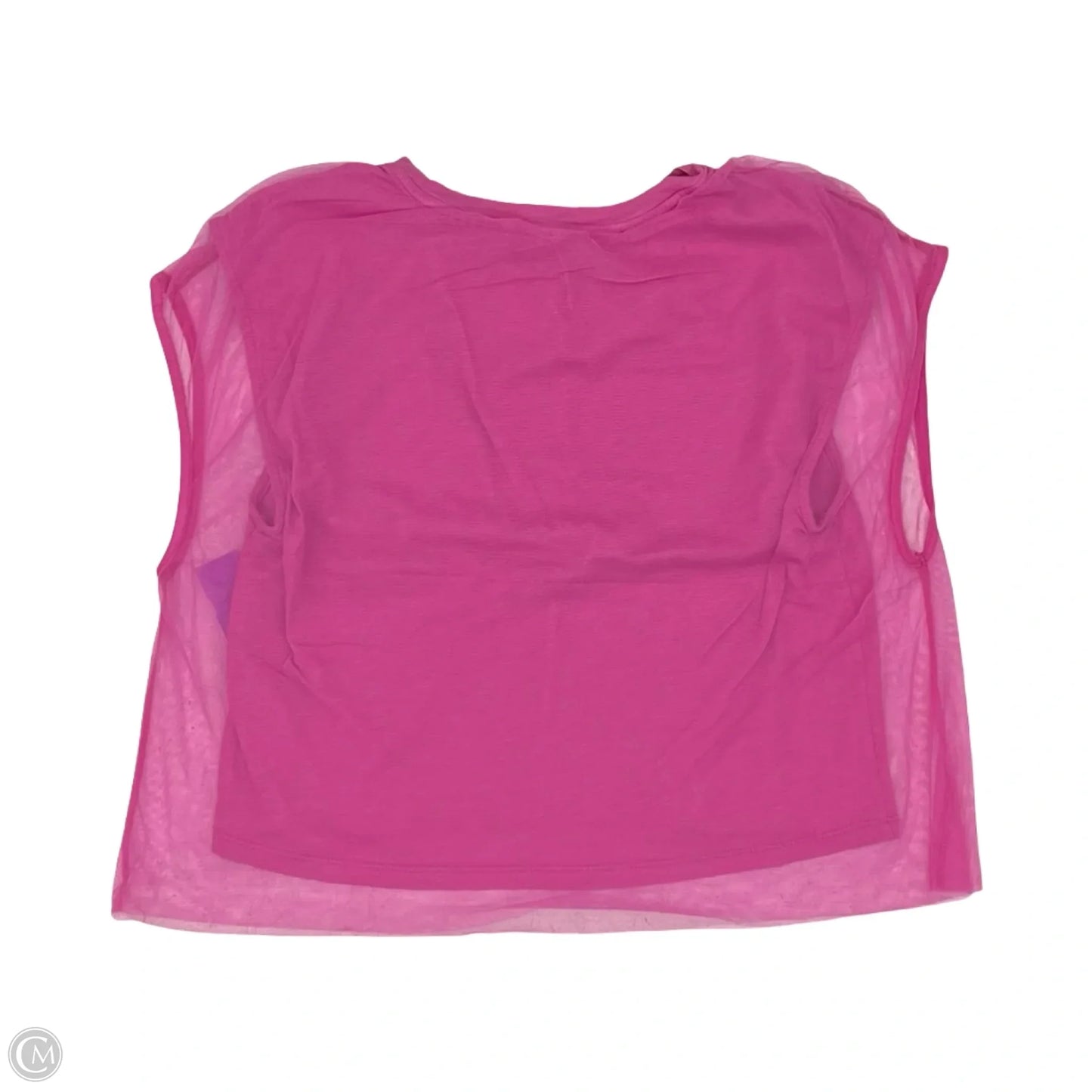 Top Short Sleeve By Pilcro In Pink, Size: M