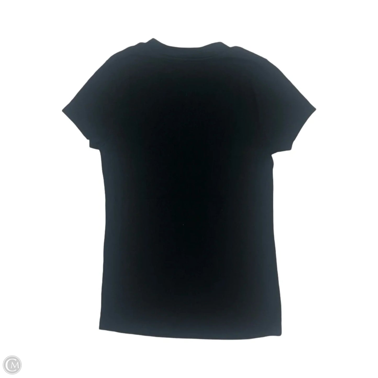 Top Short Sleeve Basic By A New Day In Black, Size: M