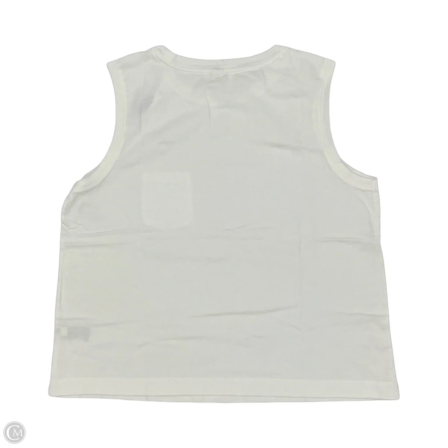 Top Sleeveless Basic By Old Navy In White, Size: L