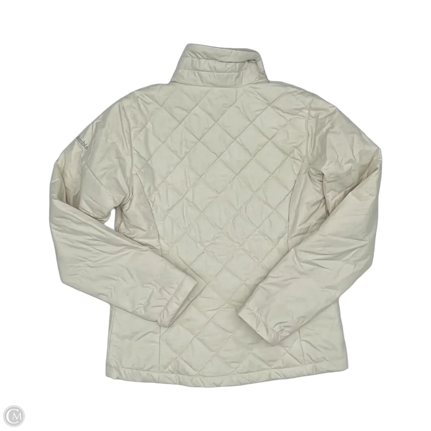 Jacket Puffer & Quilted By Columbia In Cream, Size: S