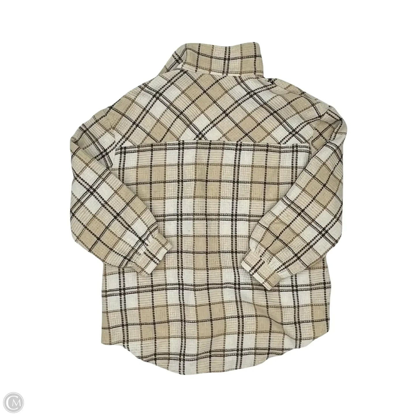 Jacket Shirt By She + Sky In Cream, Size: S