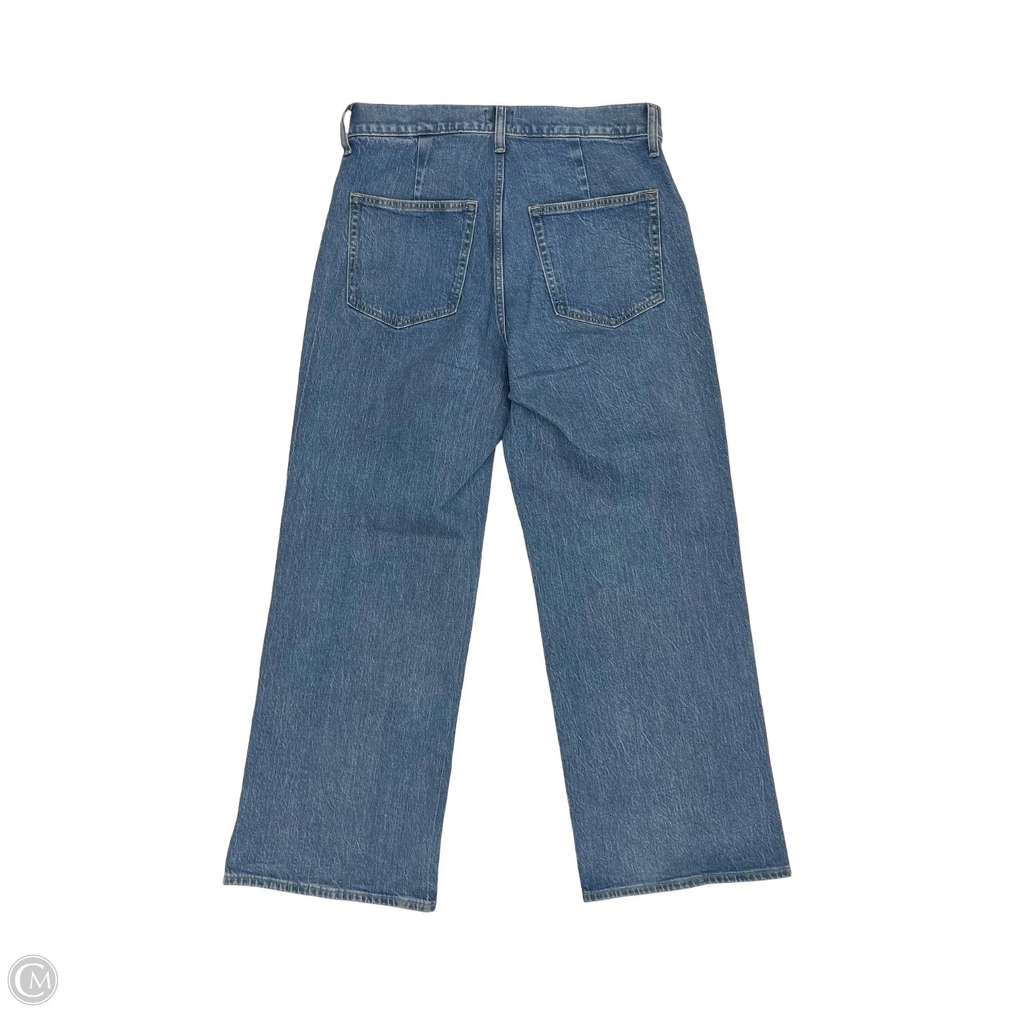 Jeans Wide Leg By J. Crew In Blue Denim, Size: 2