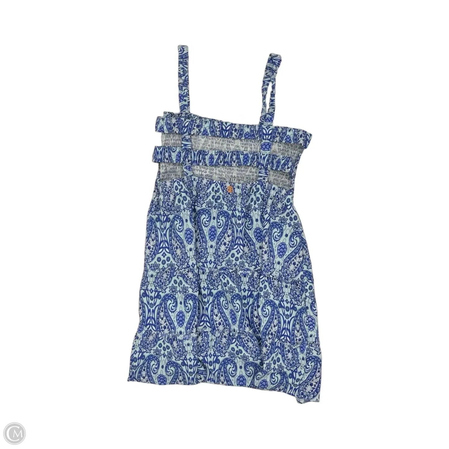 Dress Party Short By Simply Southern In Blue, Size: Xxl