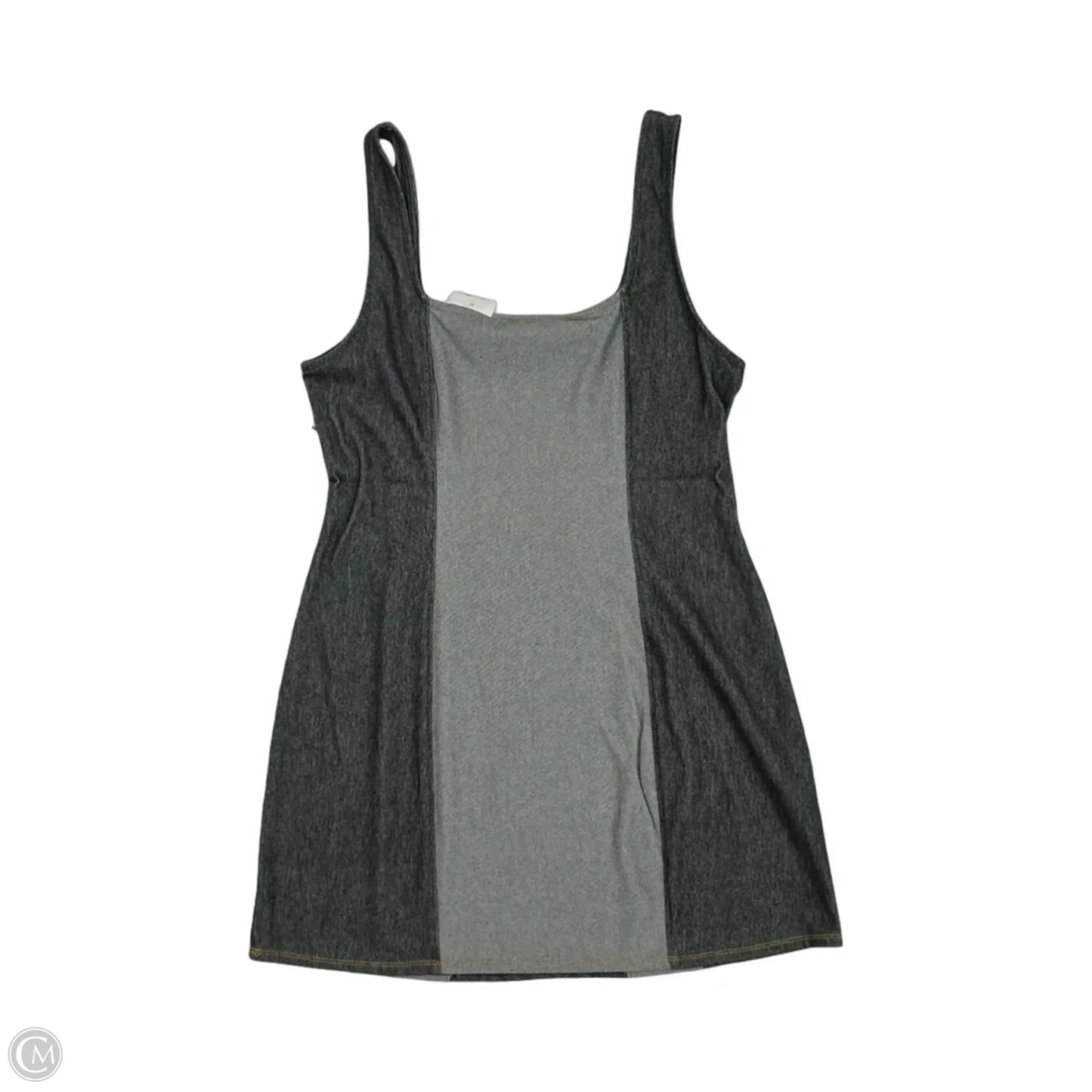 Dress Casual Short By Moa Moa In Grey, Size: Xl