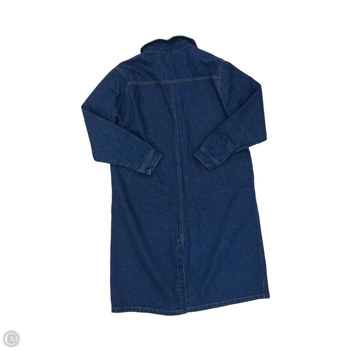 Jacket Denim By Clothes Mentor In Blue Denim, Size: M