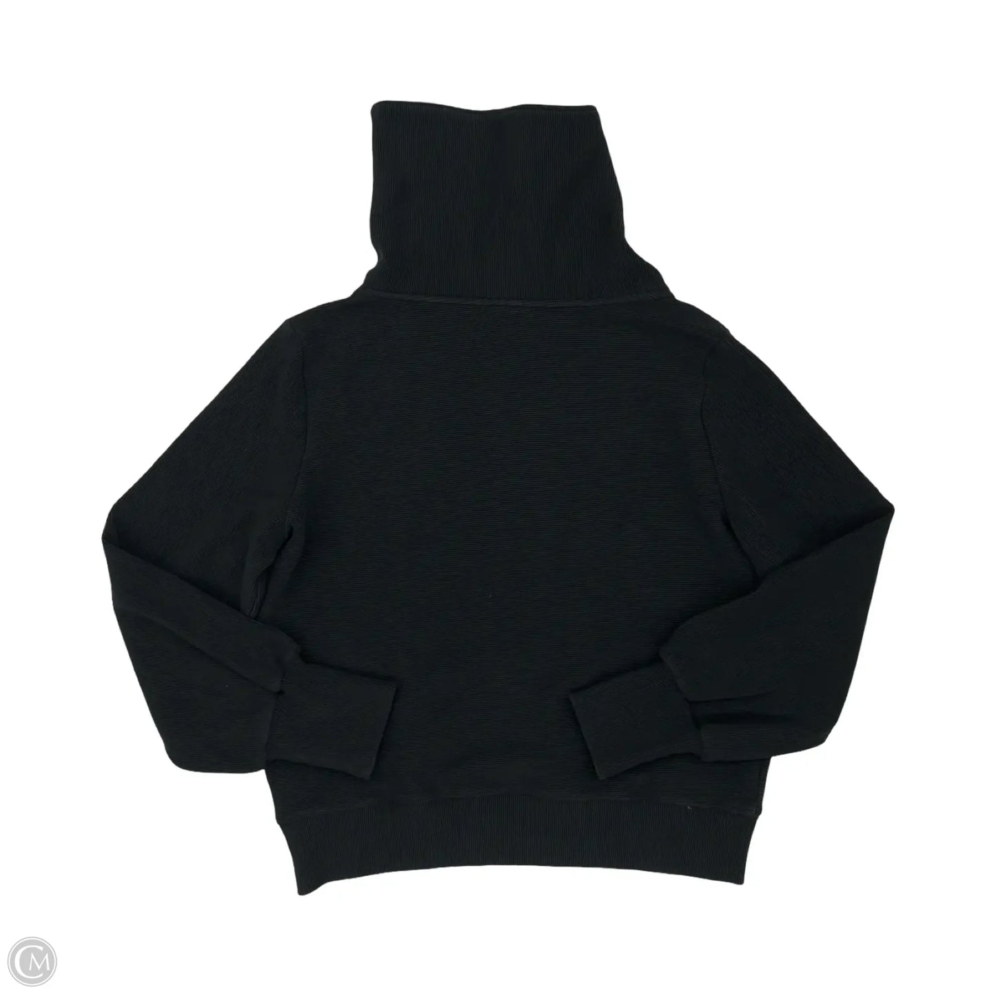 Sweatshirt Collar By Varley In Black, Size: M
