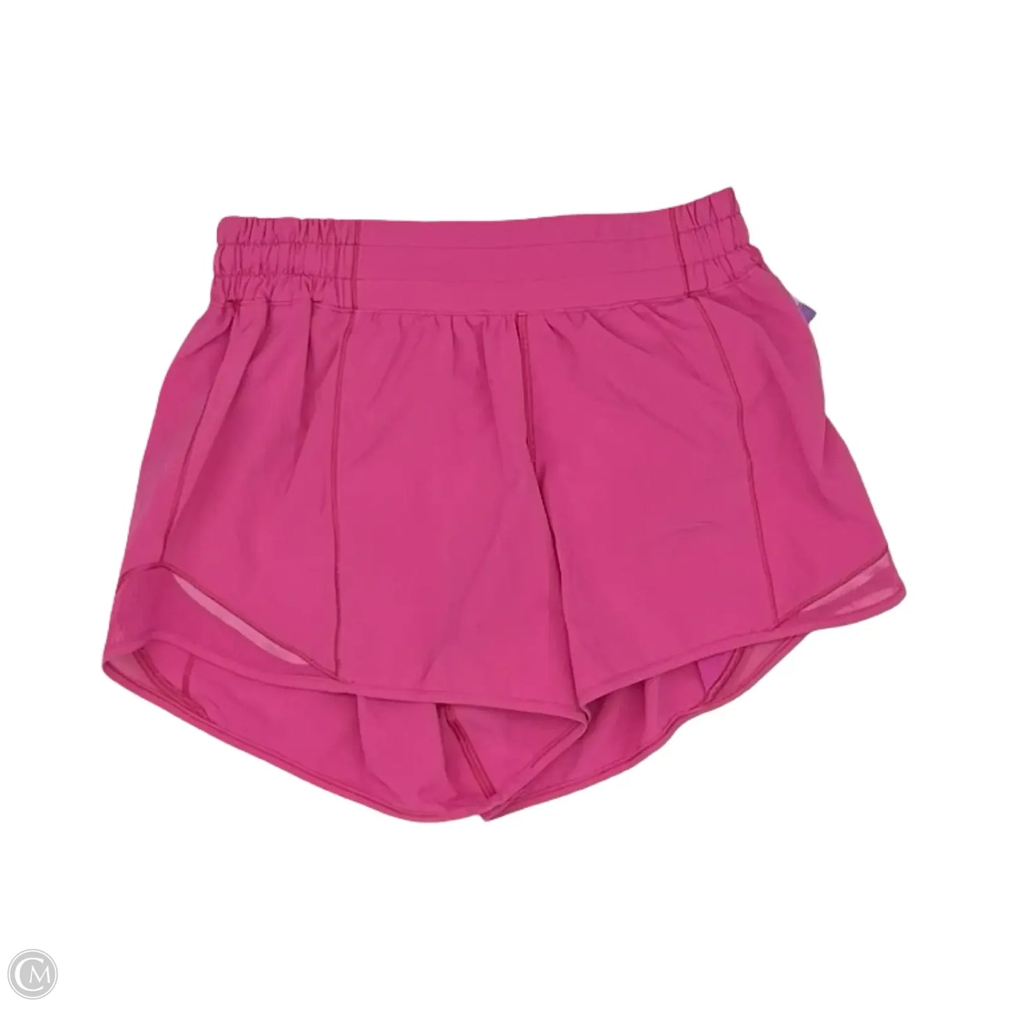 Athletic Shorts By Lululemon In Plaid Pattern, Size: S