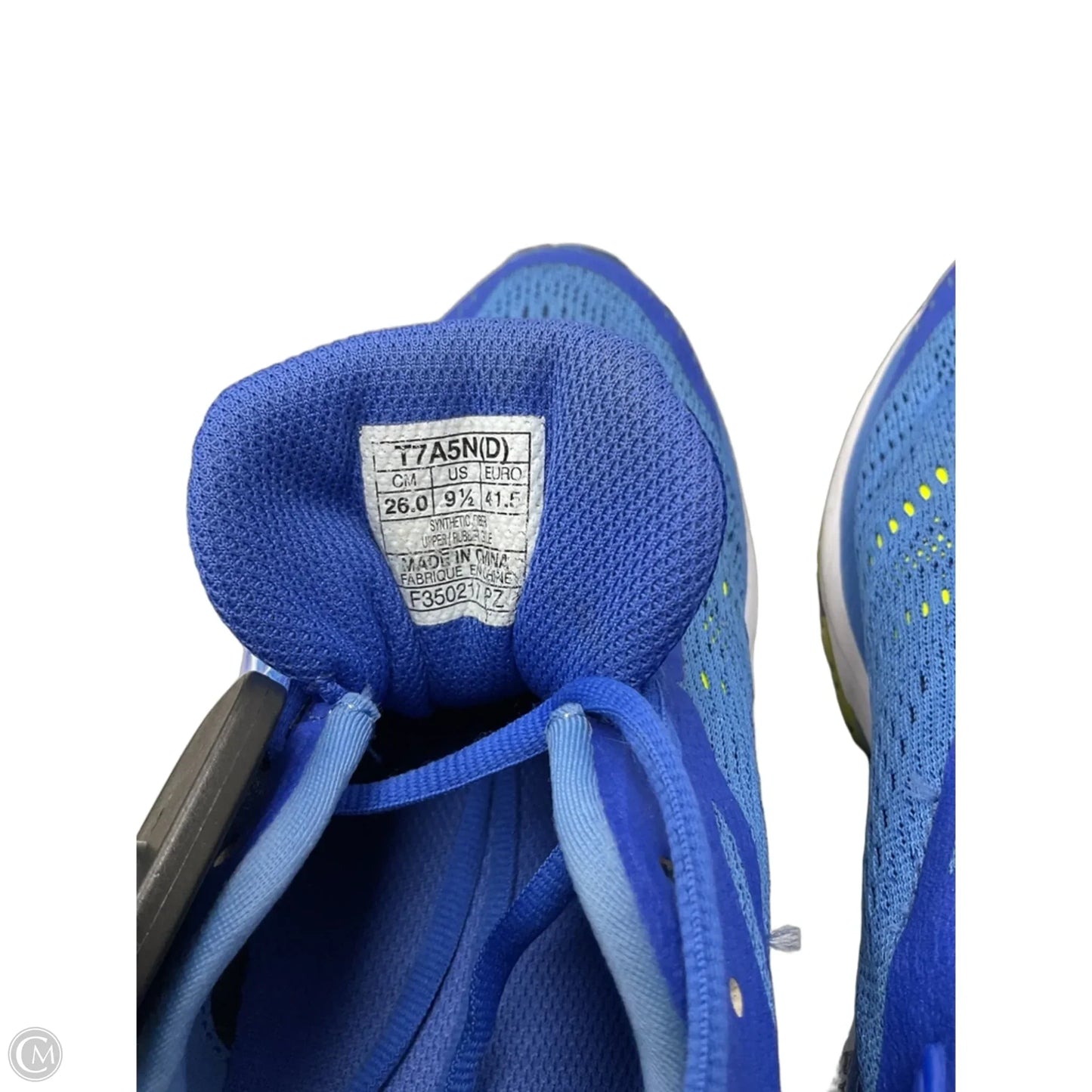 Shoes Athletic By Asics In Blue, Size: 9.5