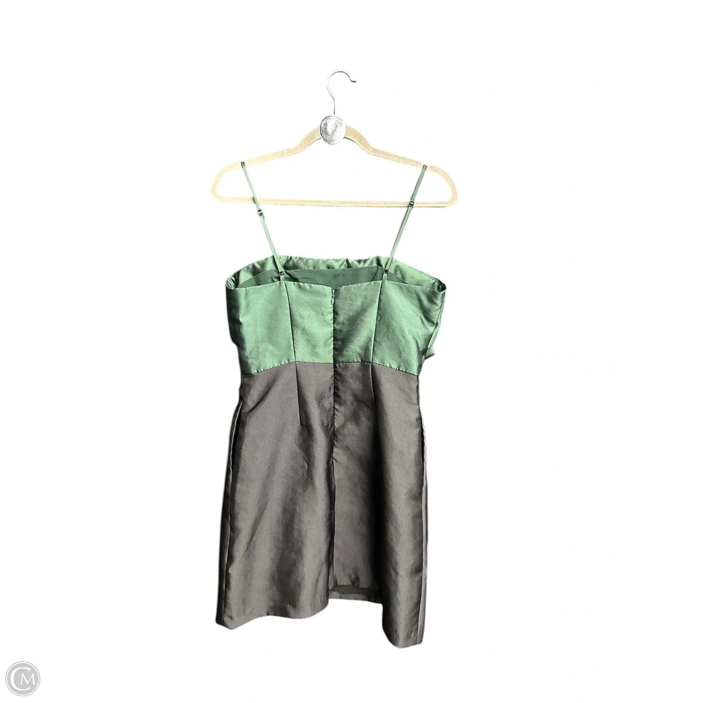 Dress Party Short By Clothes Mentor In Black & Green, Size: S
