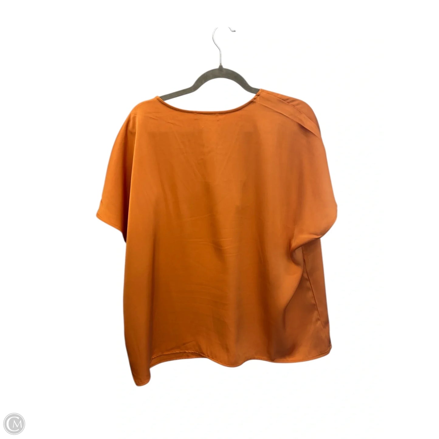 Top Short Sleeve By Cupcakes And Cashmere In Orange, Size: Xl