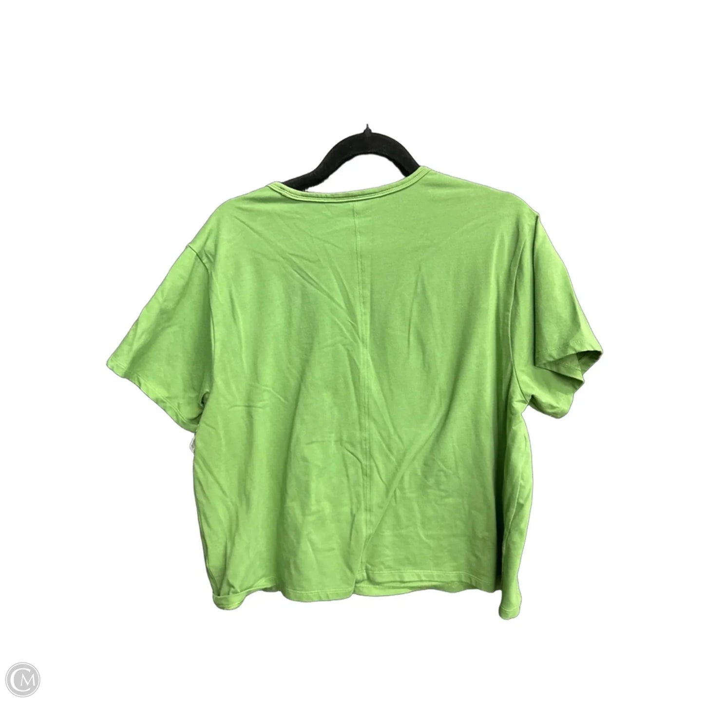 Top Short Sleeve By Athleta In Green, Size: Xl
