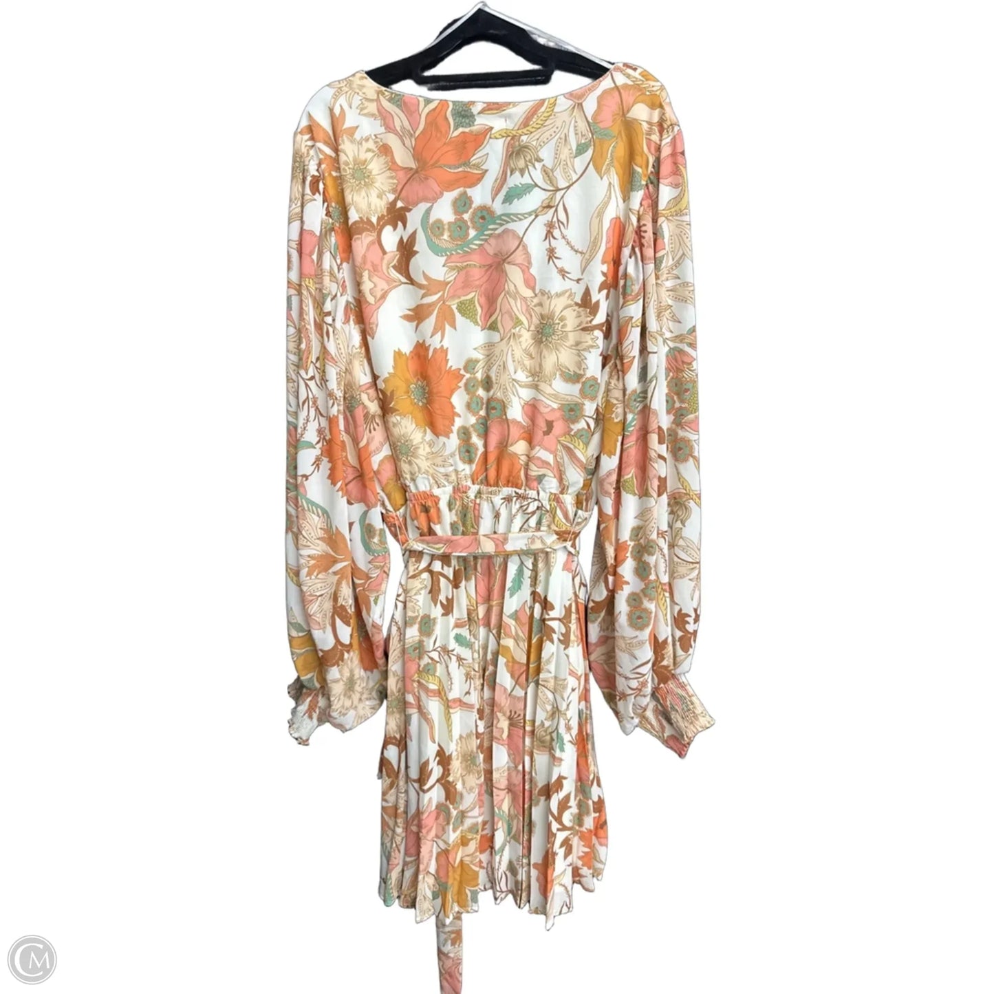 Dress Casual Short By Flying Tomato In Floral Print, Size: 3x