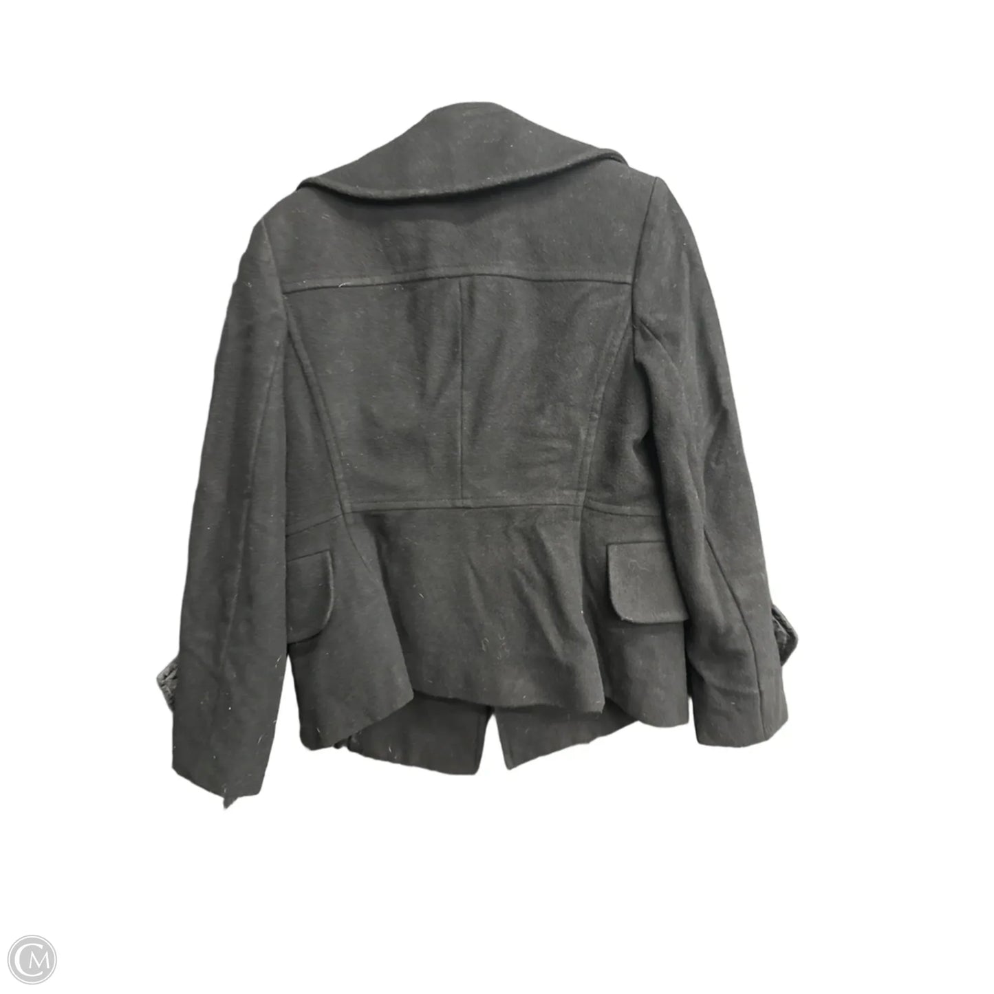 Coat Trench Coat By Michael By Michael Kors In Black, Size: M