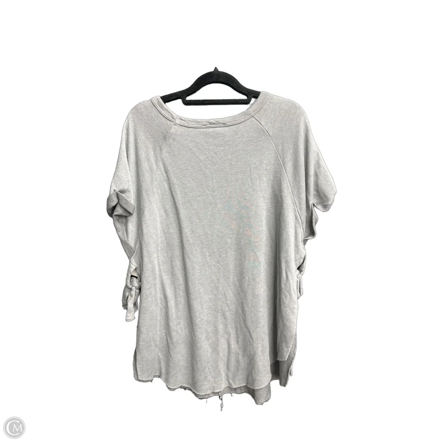 Top Short Sleeve By Lavender Field In Grey, Size: M