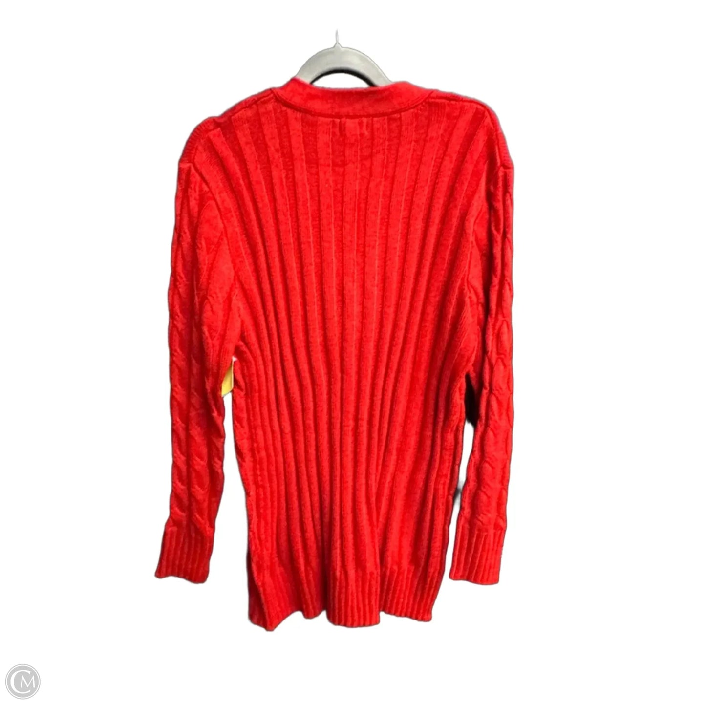 Sweater By Clothes Mentor In Red, Size: Xl