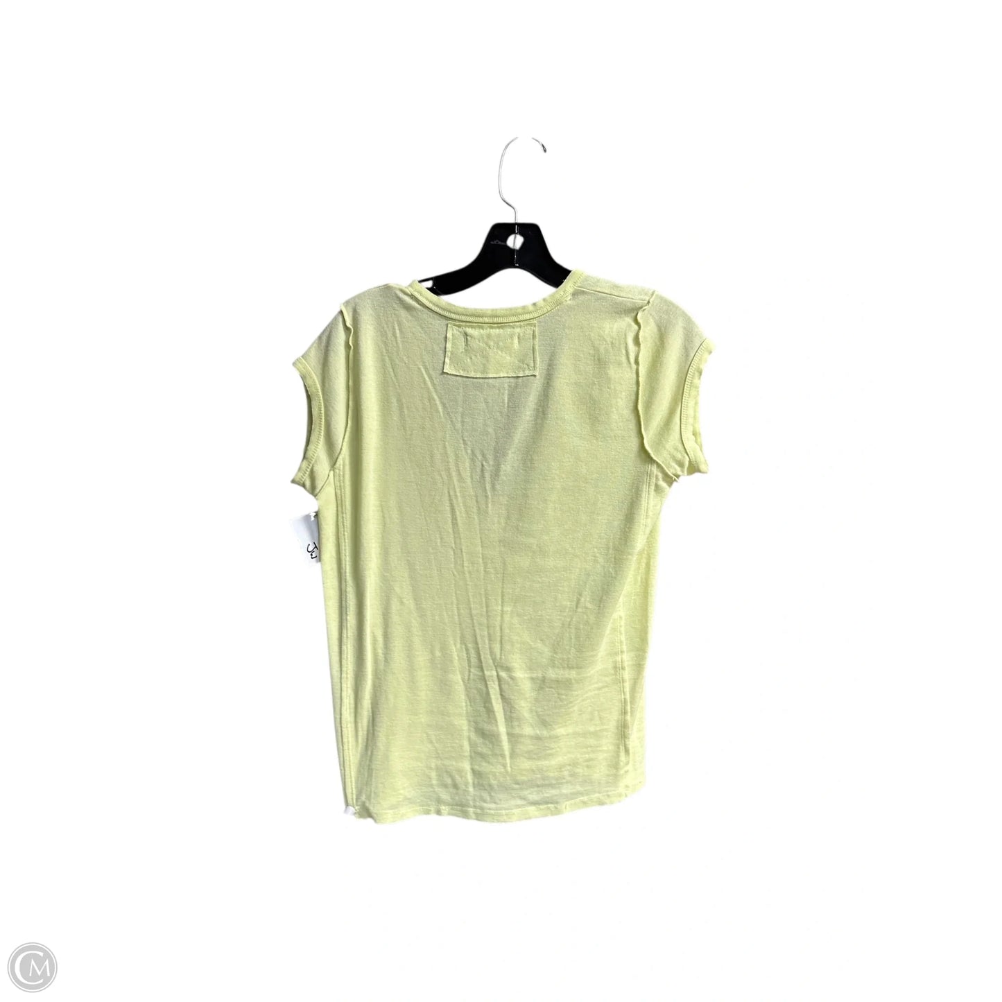 Top Short Sleeve By We The Free In Yellow, Size: S