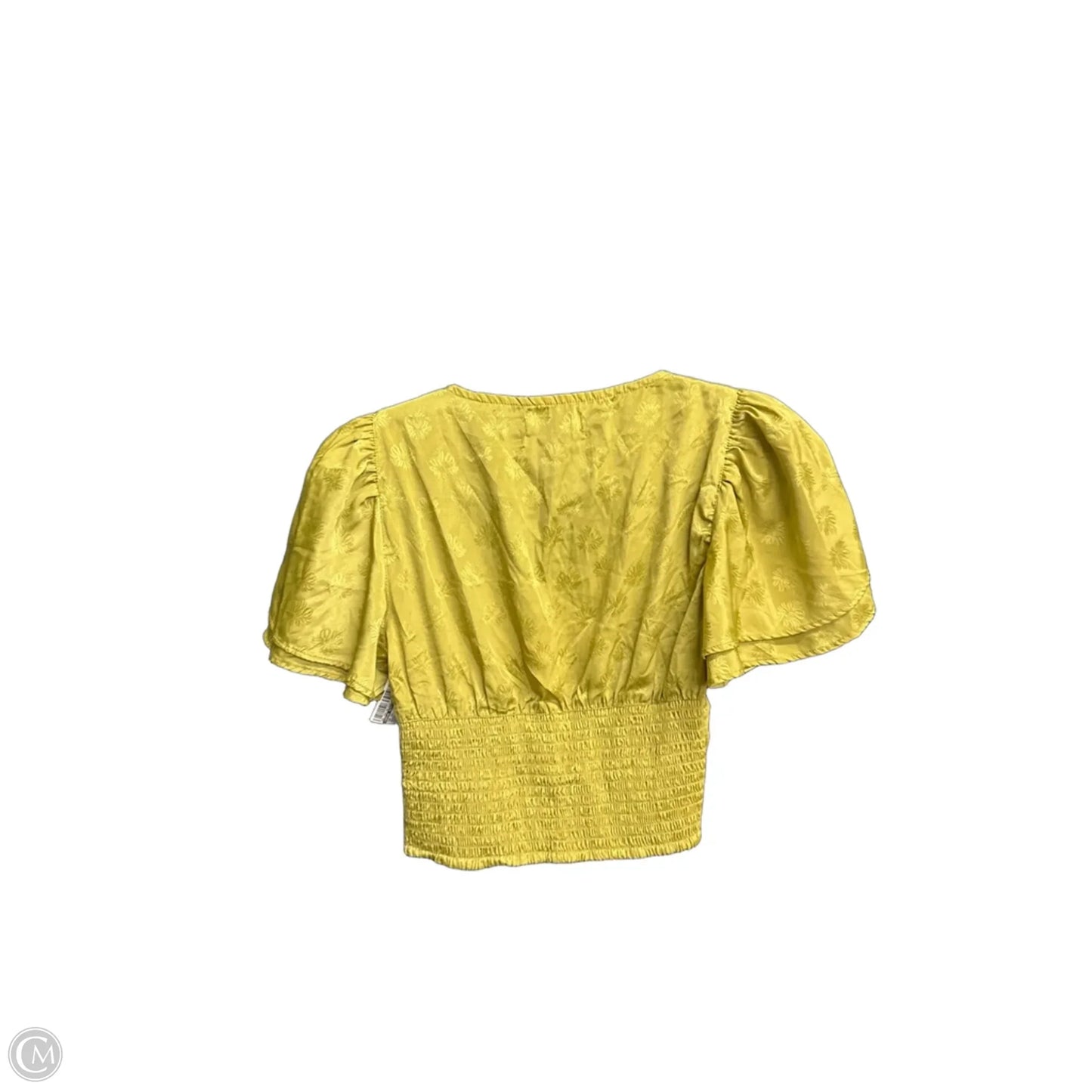 Top Short Sleeve By Urban Outfitters In Green, Size: S