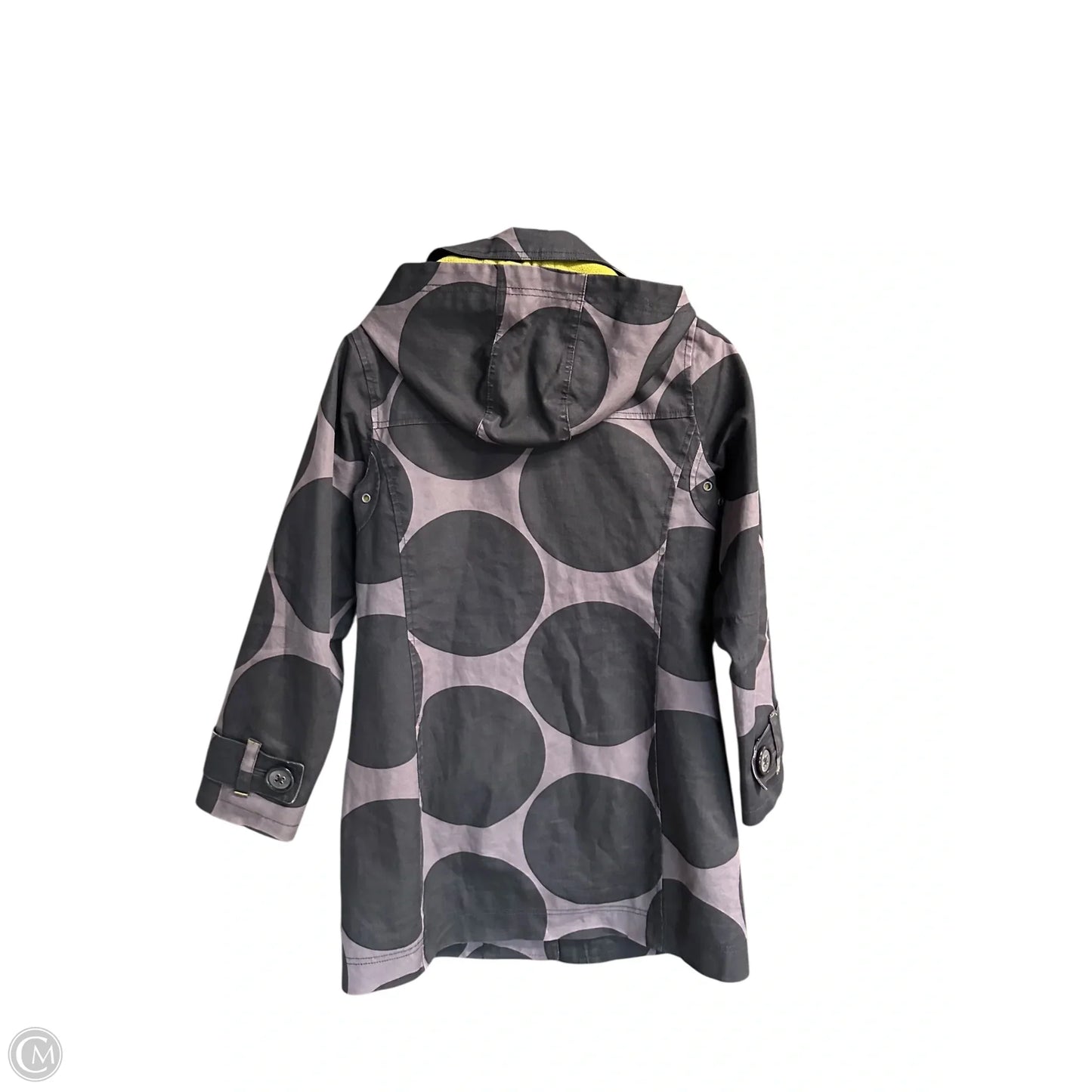 Coat Peacoat By Boden In Polkadot Pattern, Size: S