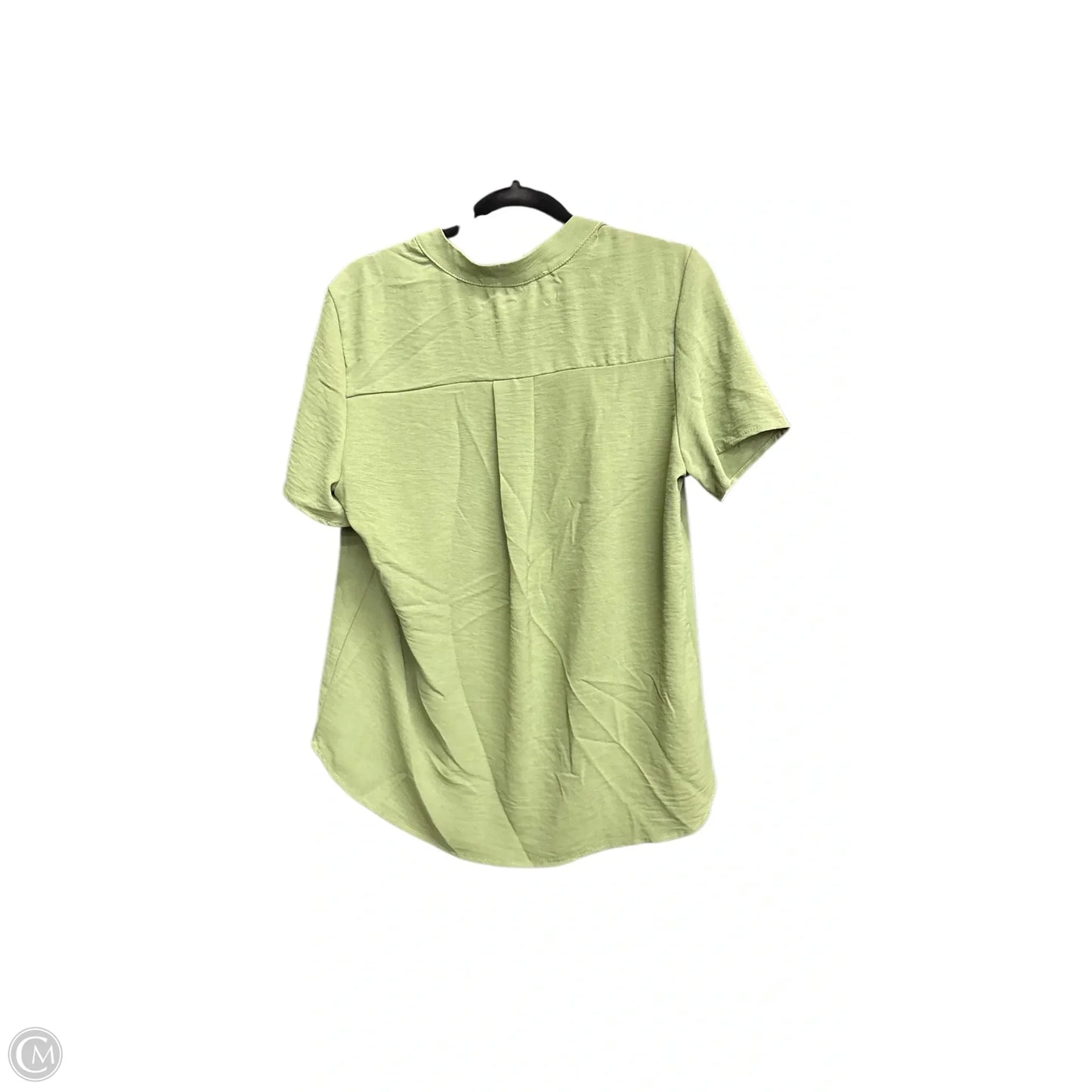 Top Short Sleeve By Entro In Green, Size: M