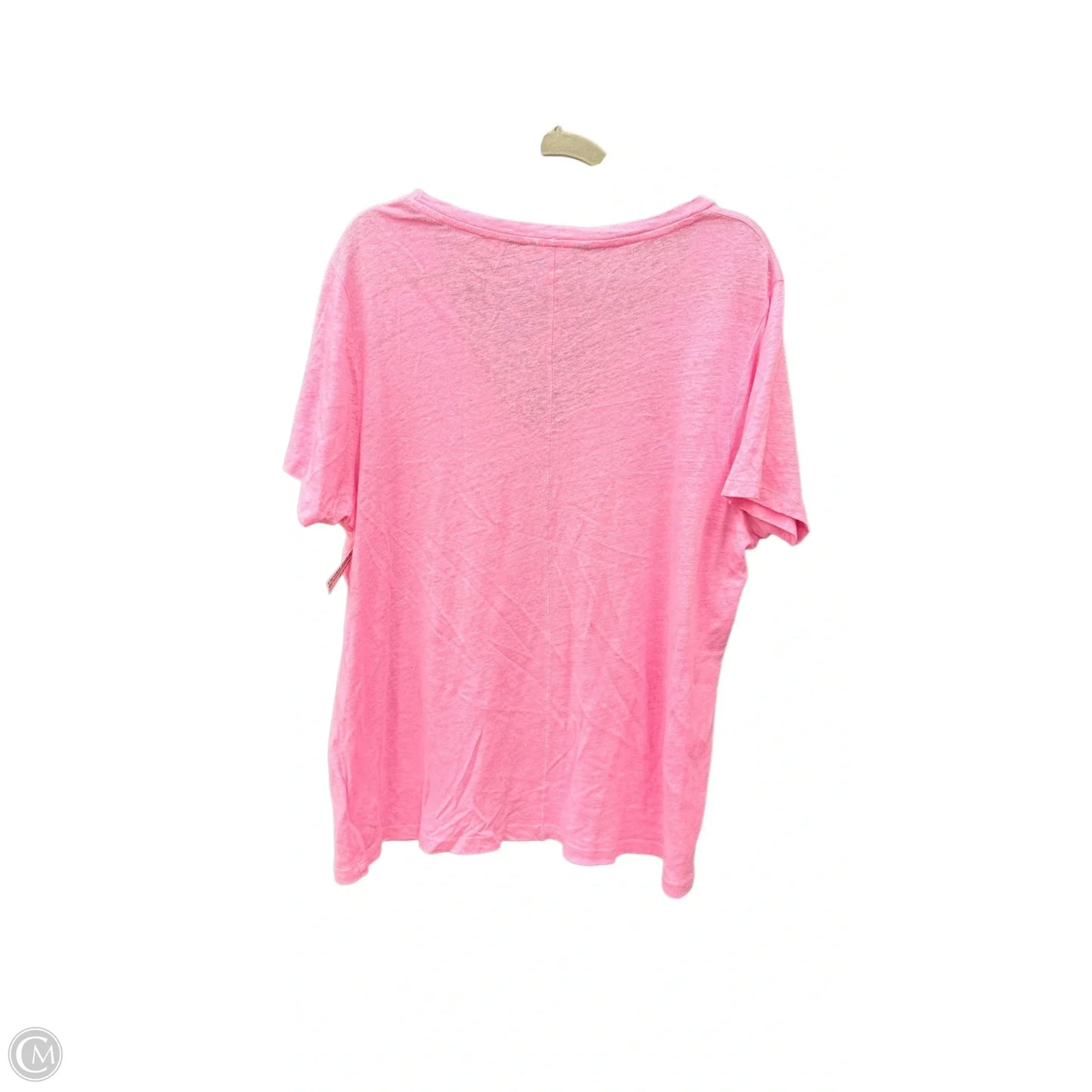 Top Short Sleeve Basic By Vineyard Vines In Pink, Size: L