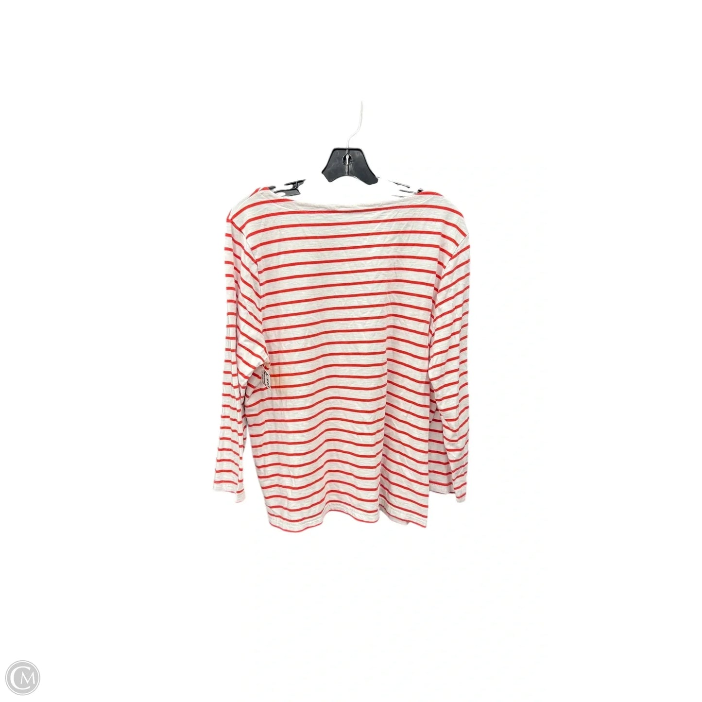 Top Long Sleeve By J. Crew In Striped Pattern, Size: Xl