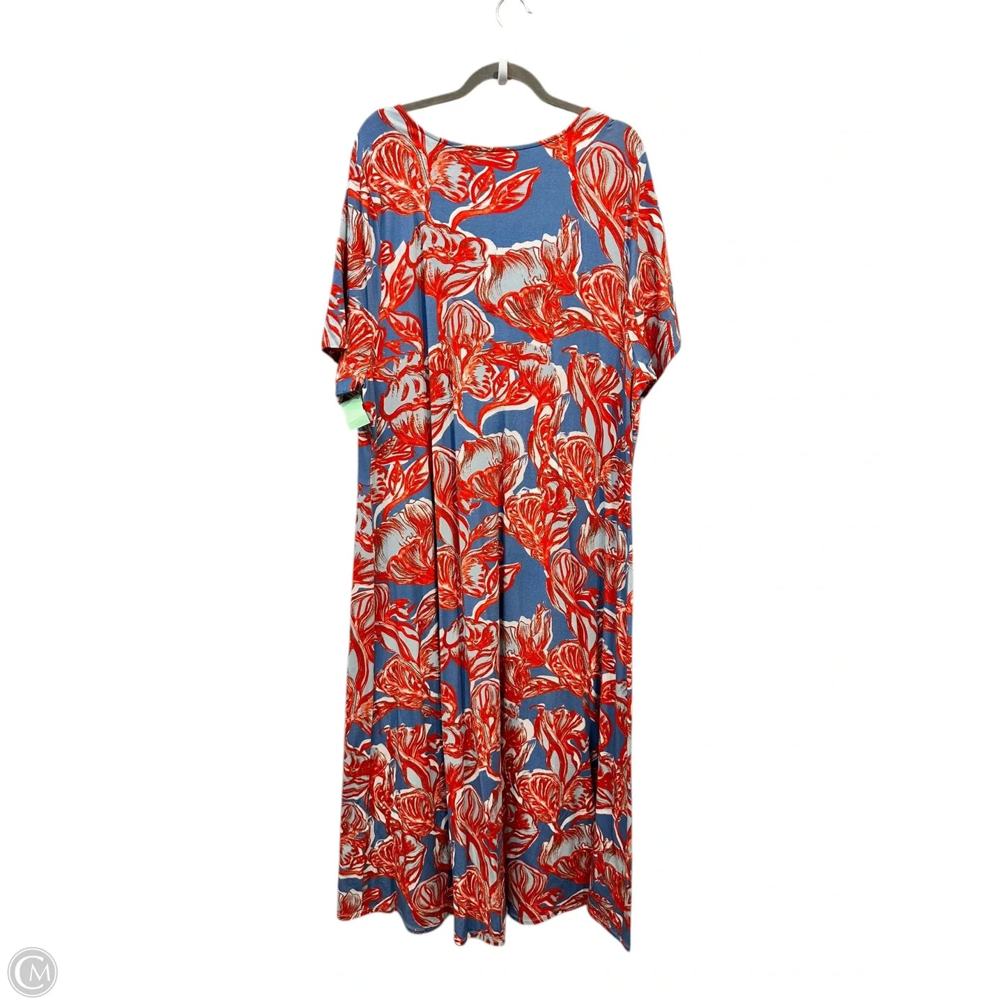 Dress Casual Maxi By Soft Surroundings In Floral Print, Size: 3x