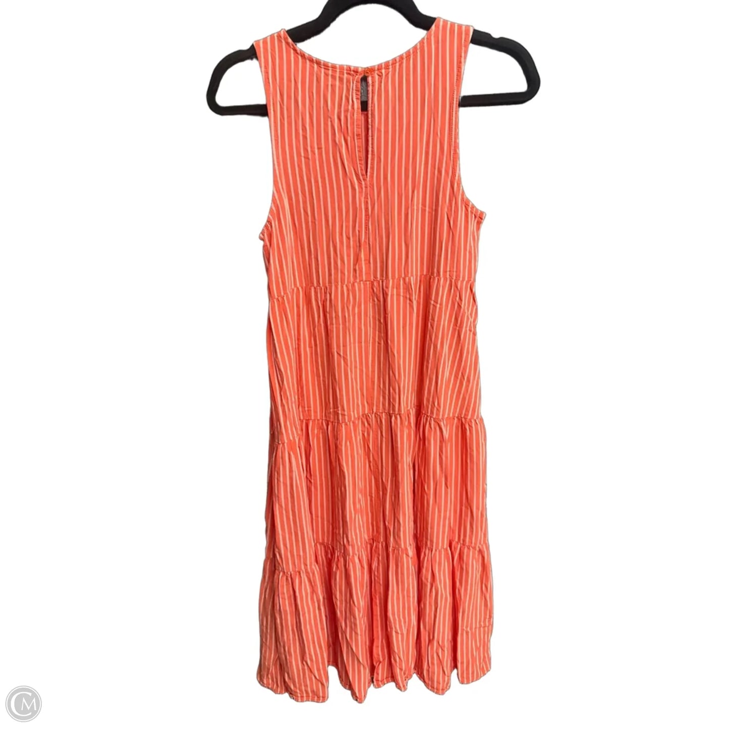 Dress Casual Midi By A New Day In Striped Pattern, Size: S