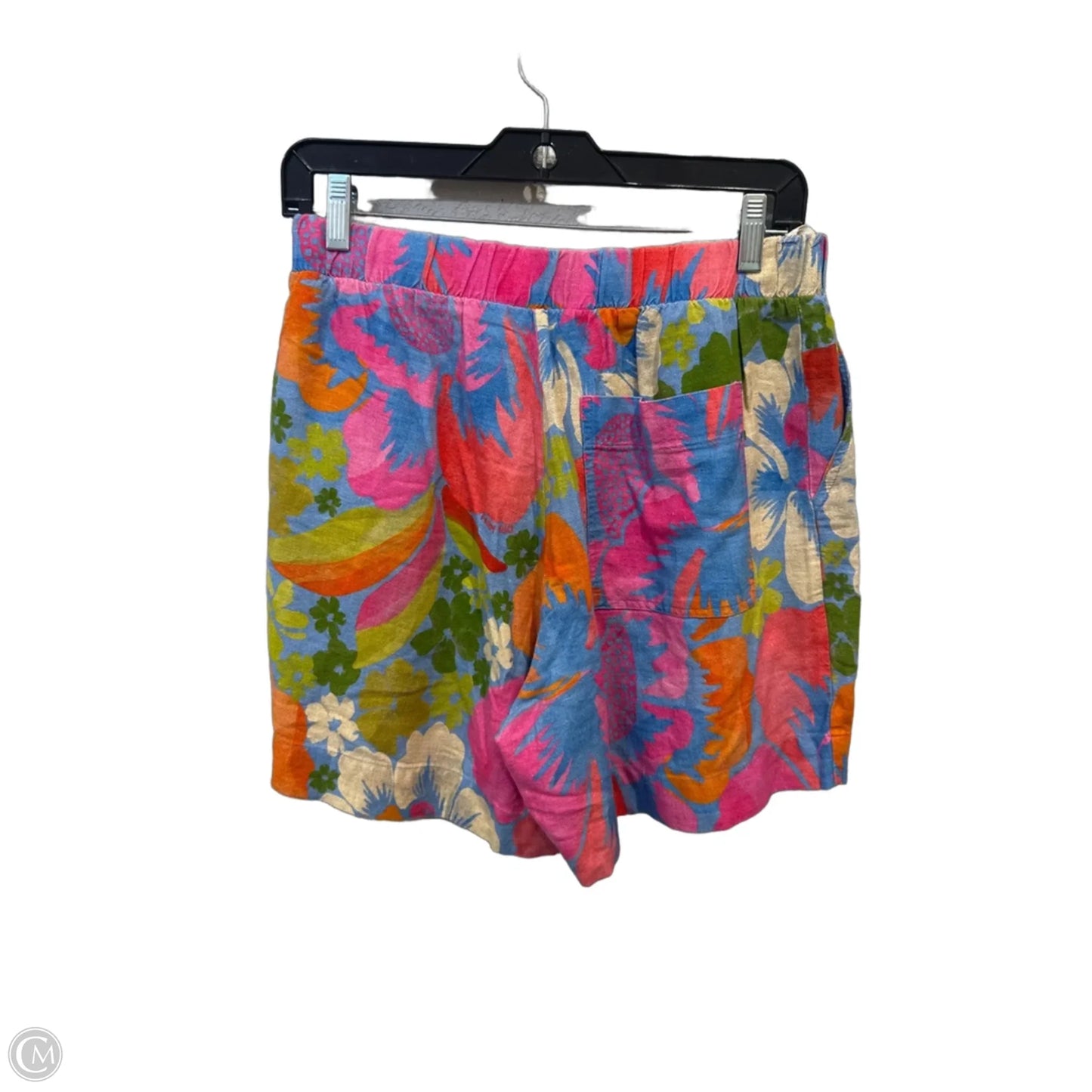 Shorts By Farm Rio In Floral Print, Size: 4