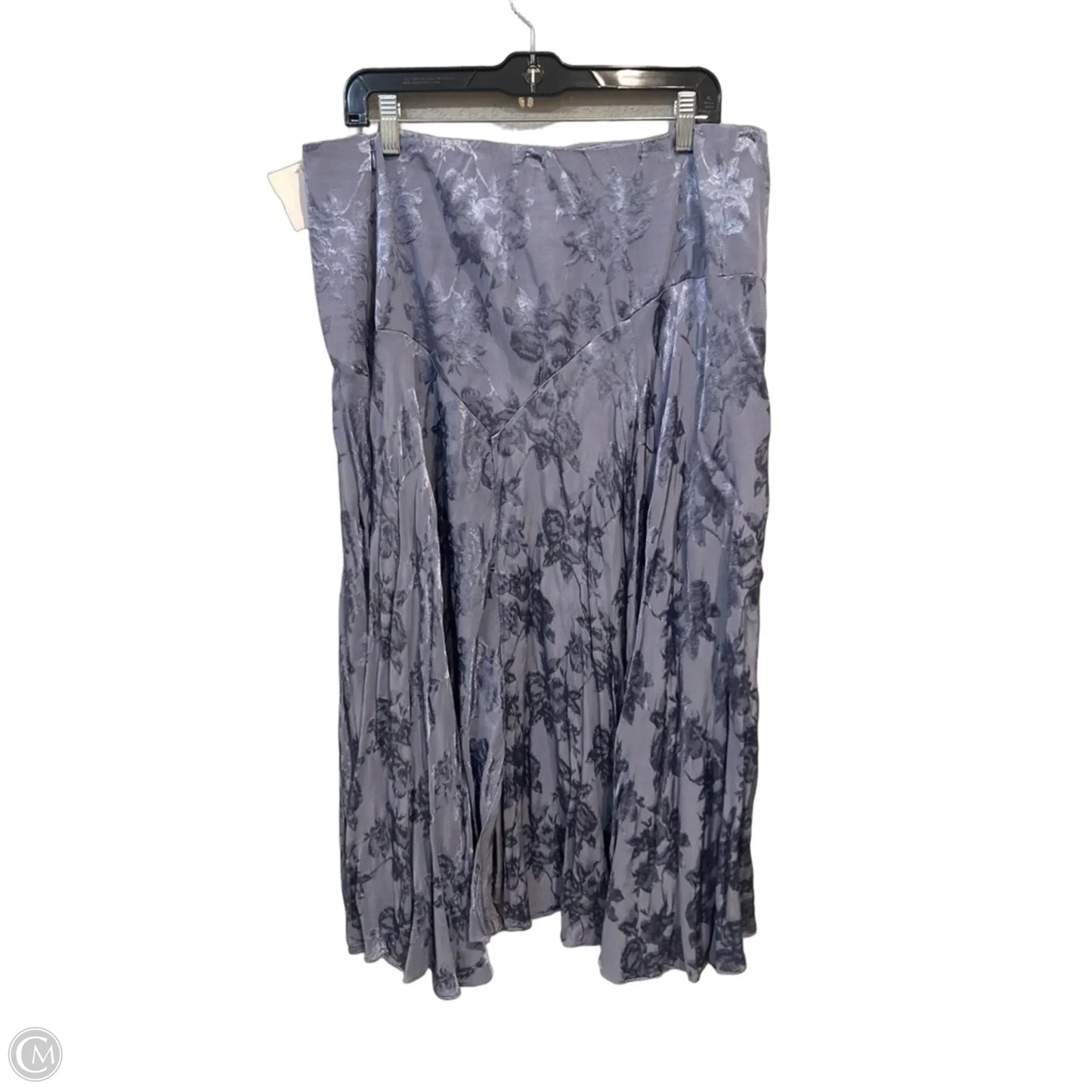 Skirt Midi By Soft Surroundings In Blue, Size: 14