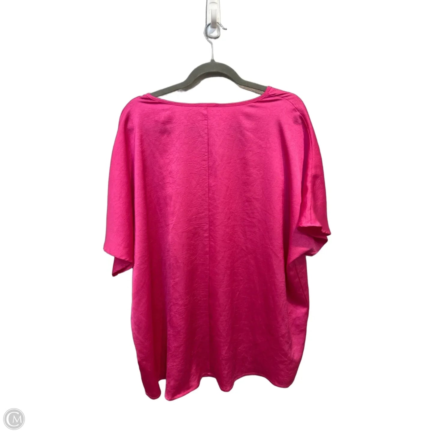 Top Short Sleeve By Jodifl In Pink, Size: L