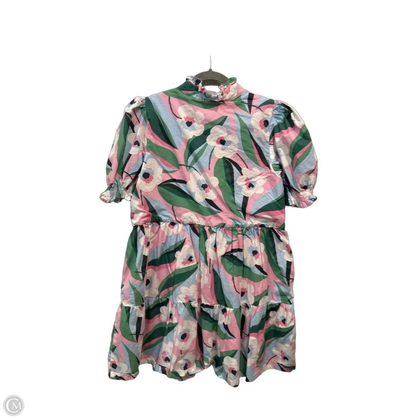 Dress Casual Short By Tcec In Floral Print, Size: L